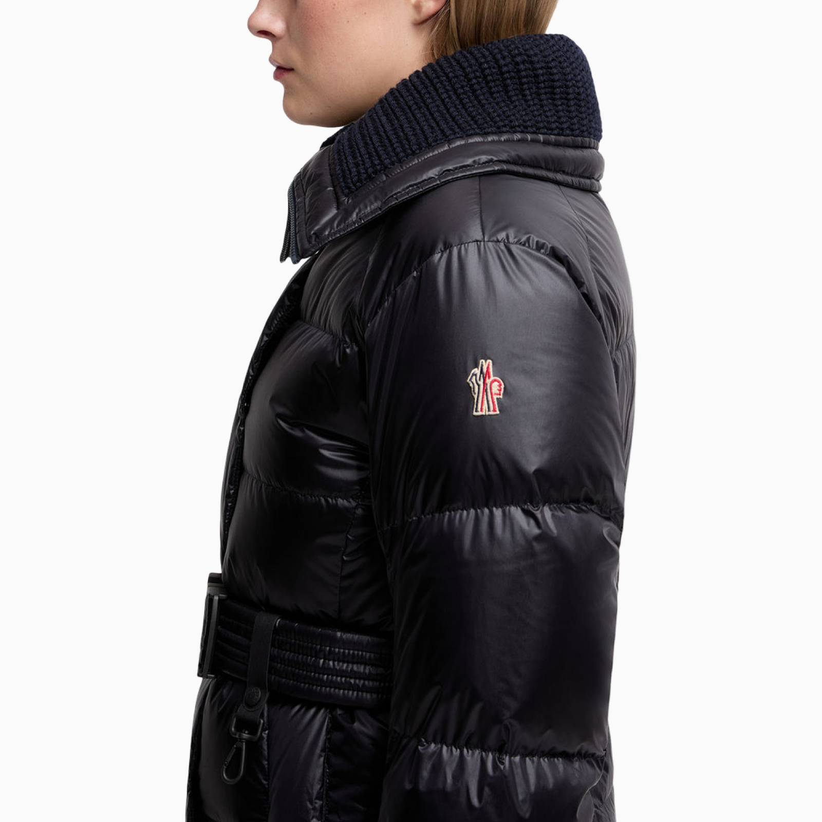 Moncler Grenoble Bataillouse Women Down Jacket K20981A 000295 97ZD Side View