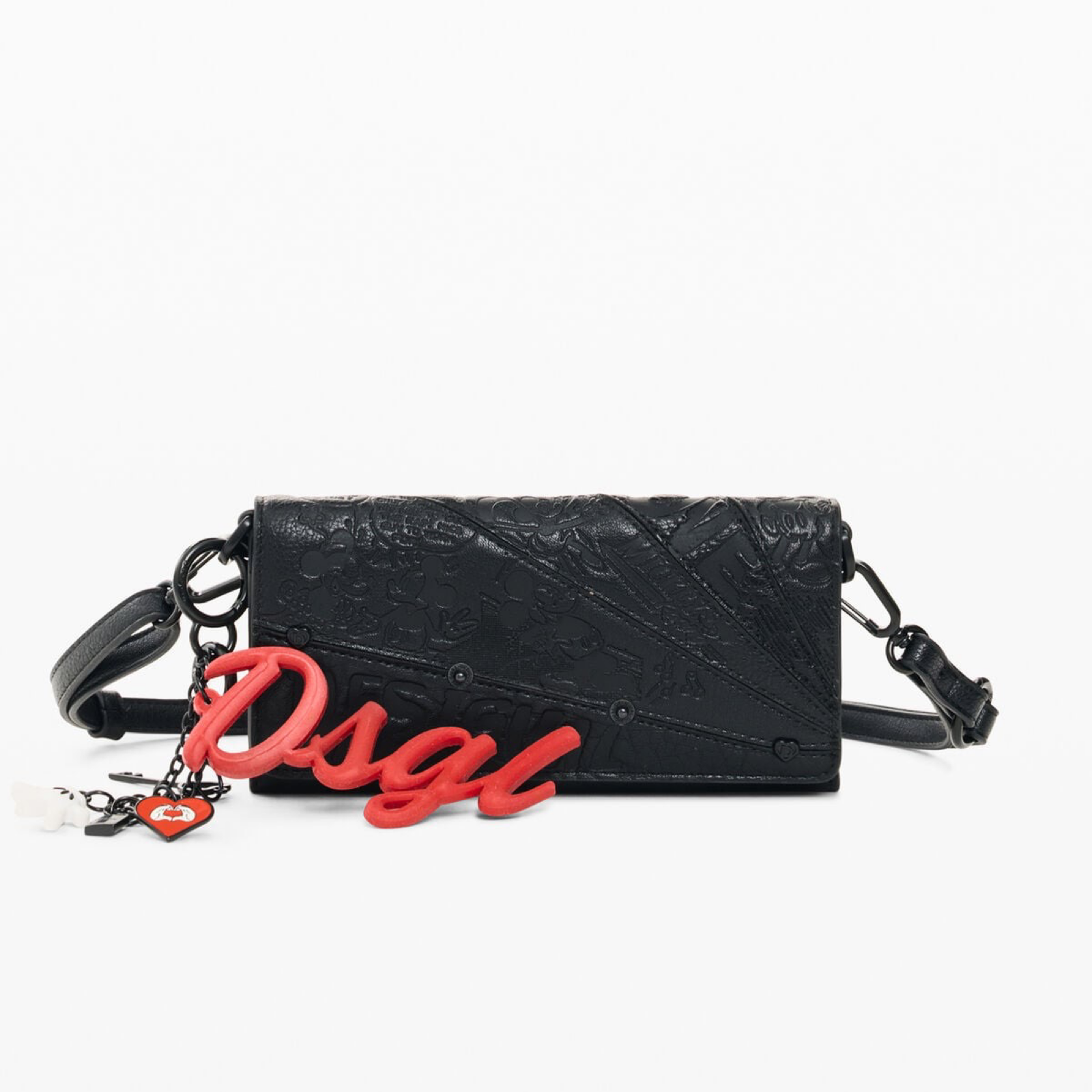 Дамско портмоне Desigual Large Mickey Wallet 26WAYP21 2000 Front View
