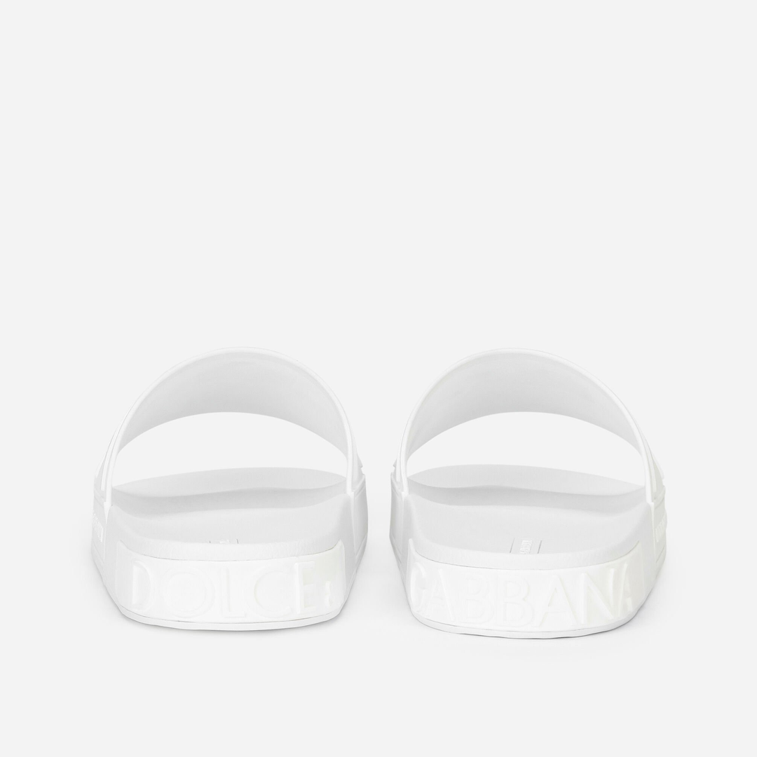 Мъжки бели чехли Мъжки зелени чехли Dolce & Gabbana Men Slippers