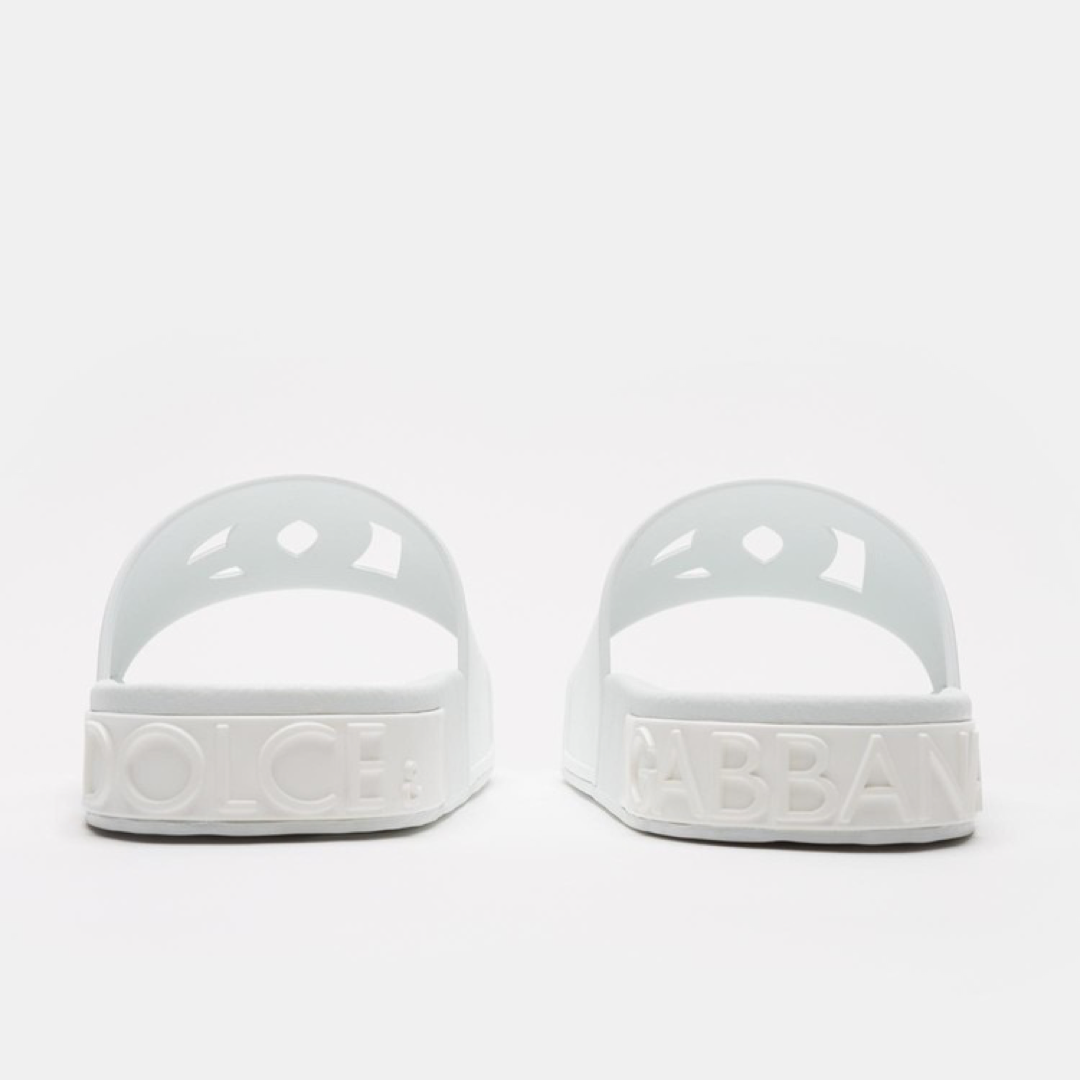 Дамски бели чехли Dolce & Gabbana Women Slippers