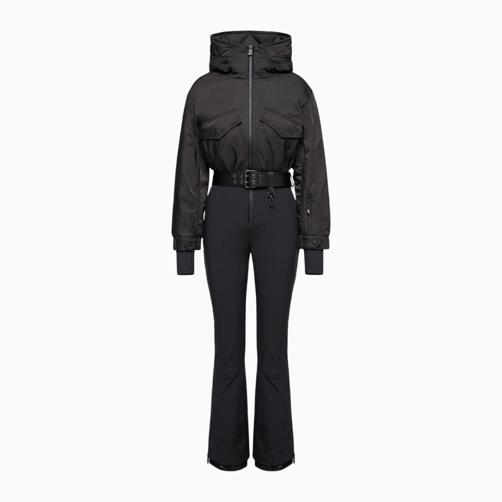 Moncler Grenoble Padded Women Ski Suit K20982G 00006M 7340 Front View
