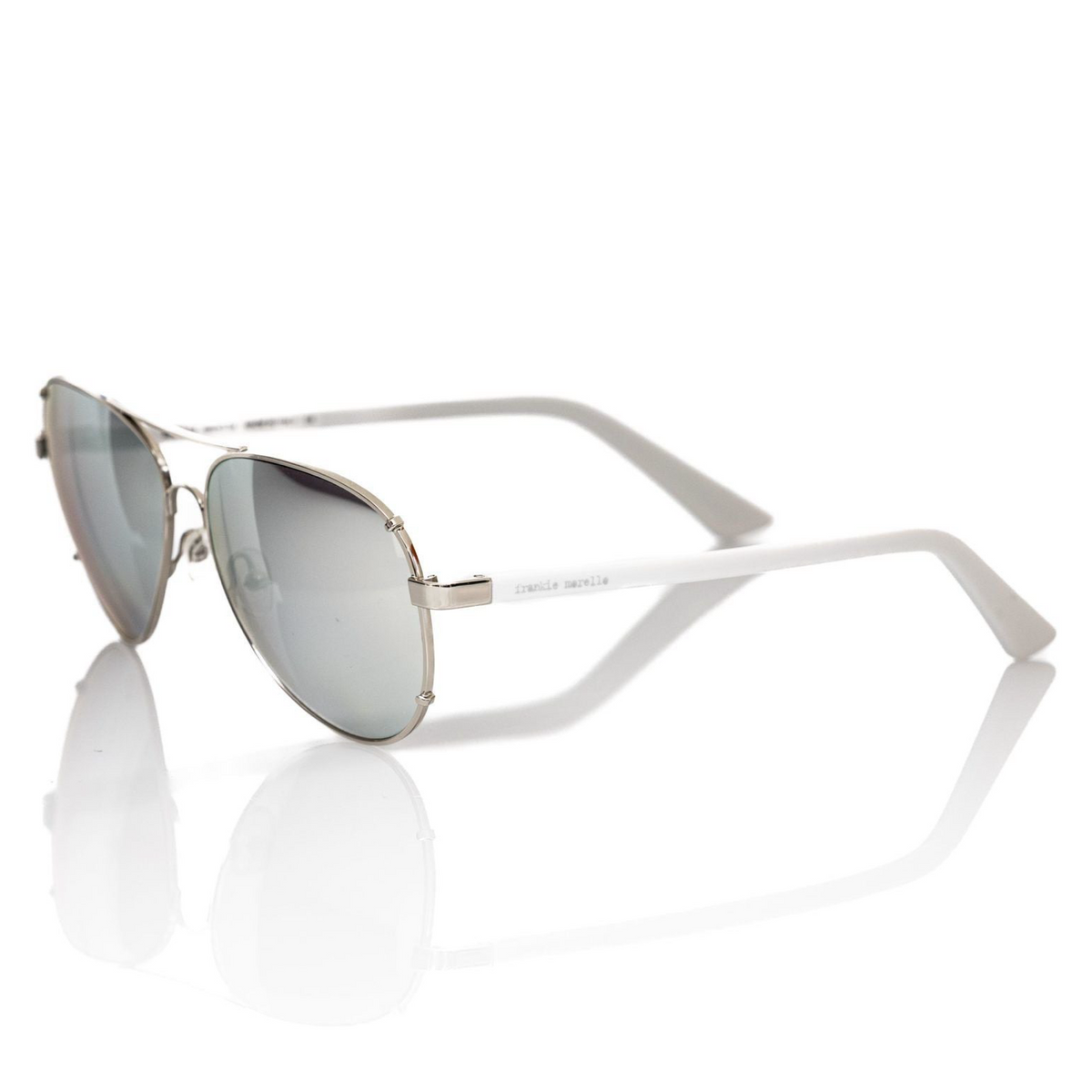 Мъжки слънчеви очила Frankie Morello Men Sunglasses FEMF8015US FR-02 SIlVER/AST Side View