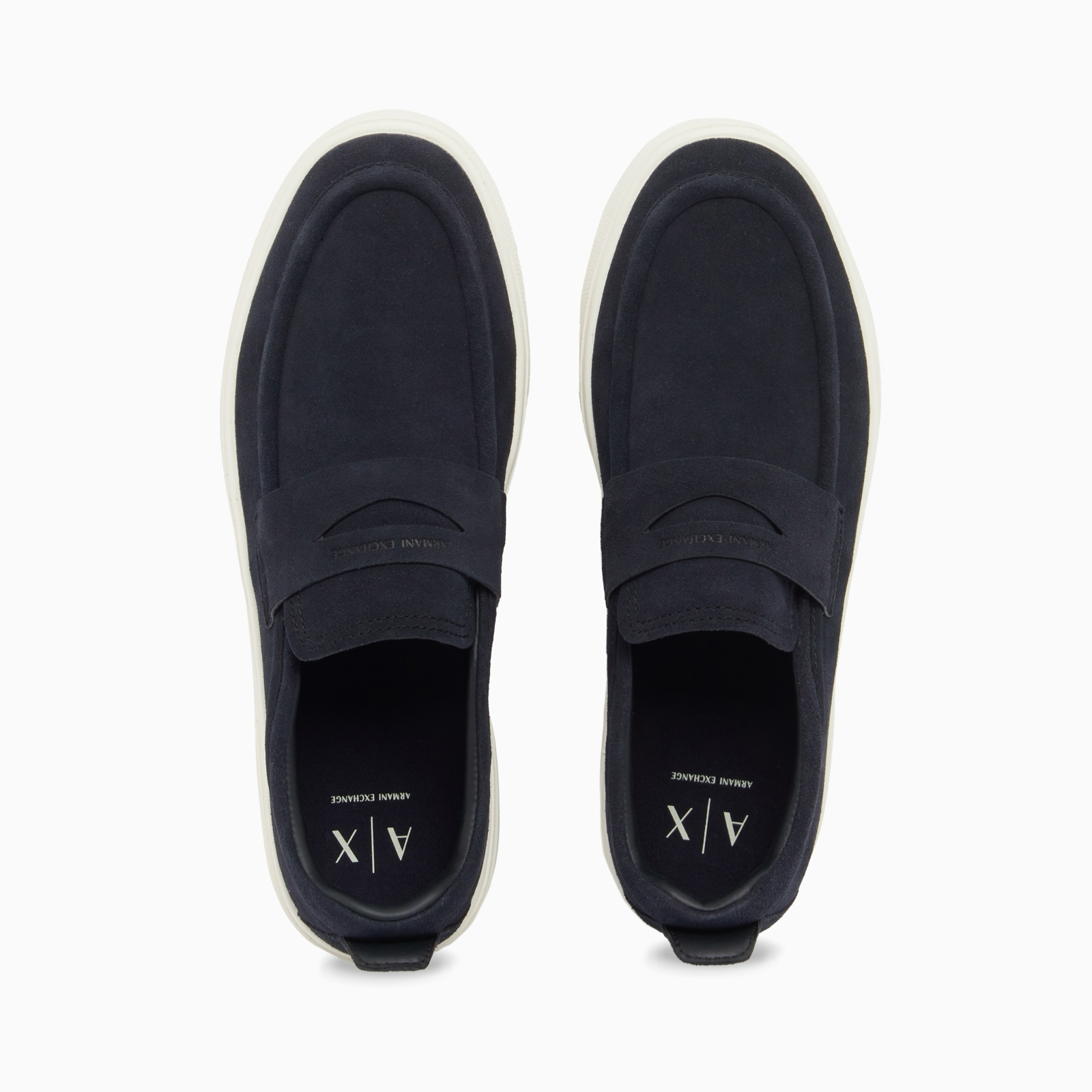 Мъжки мокасини Armani Exchange Men Loafers XM002632 AF19687 ZB004 Top View