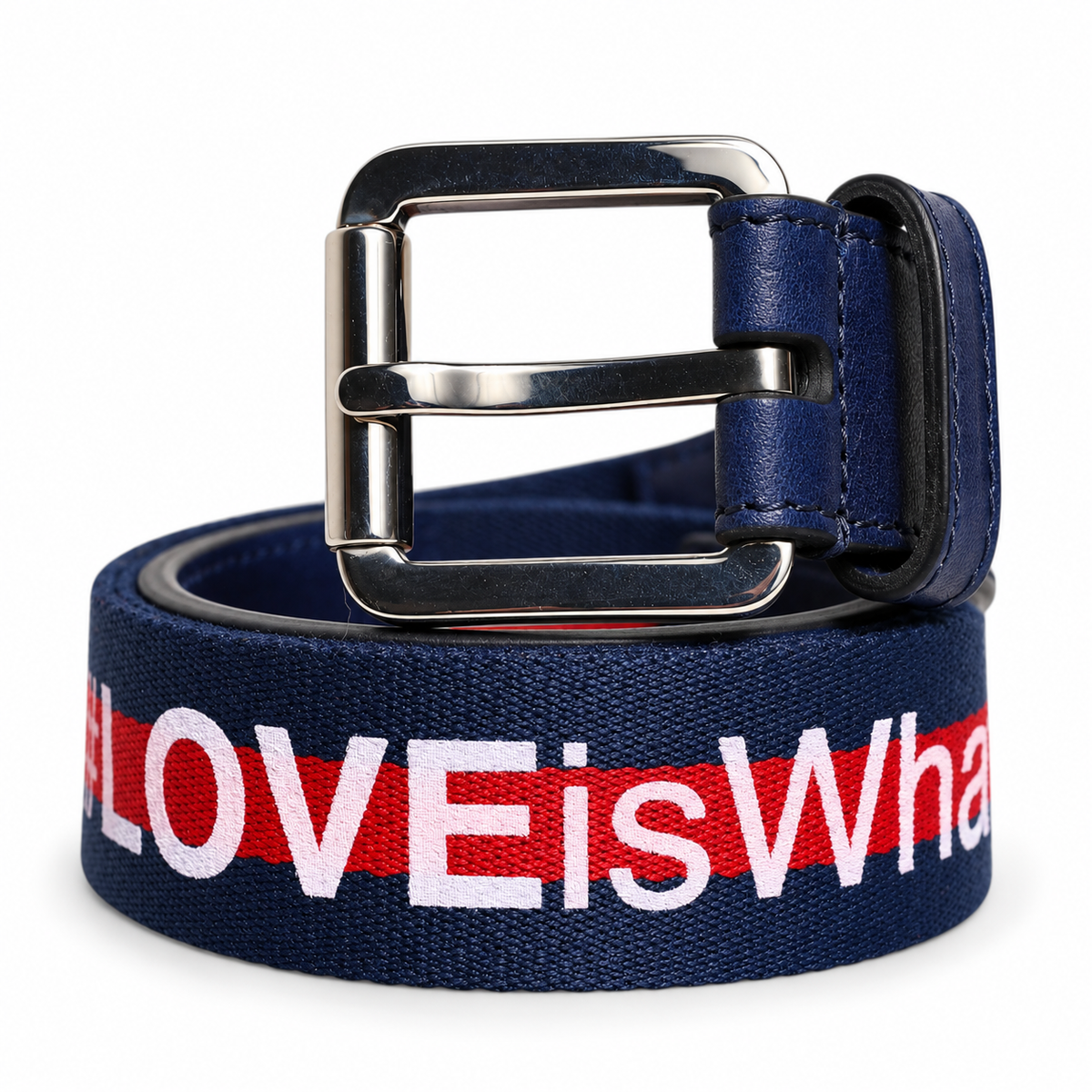 Men's belt Dolce & Gabbana SKU: BC4276 B9I51 coiled front view