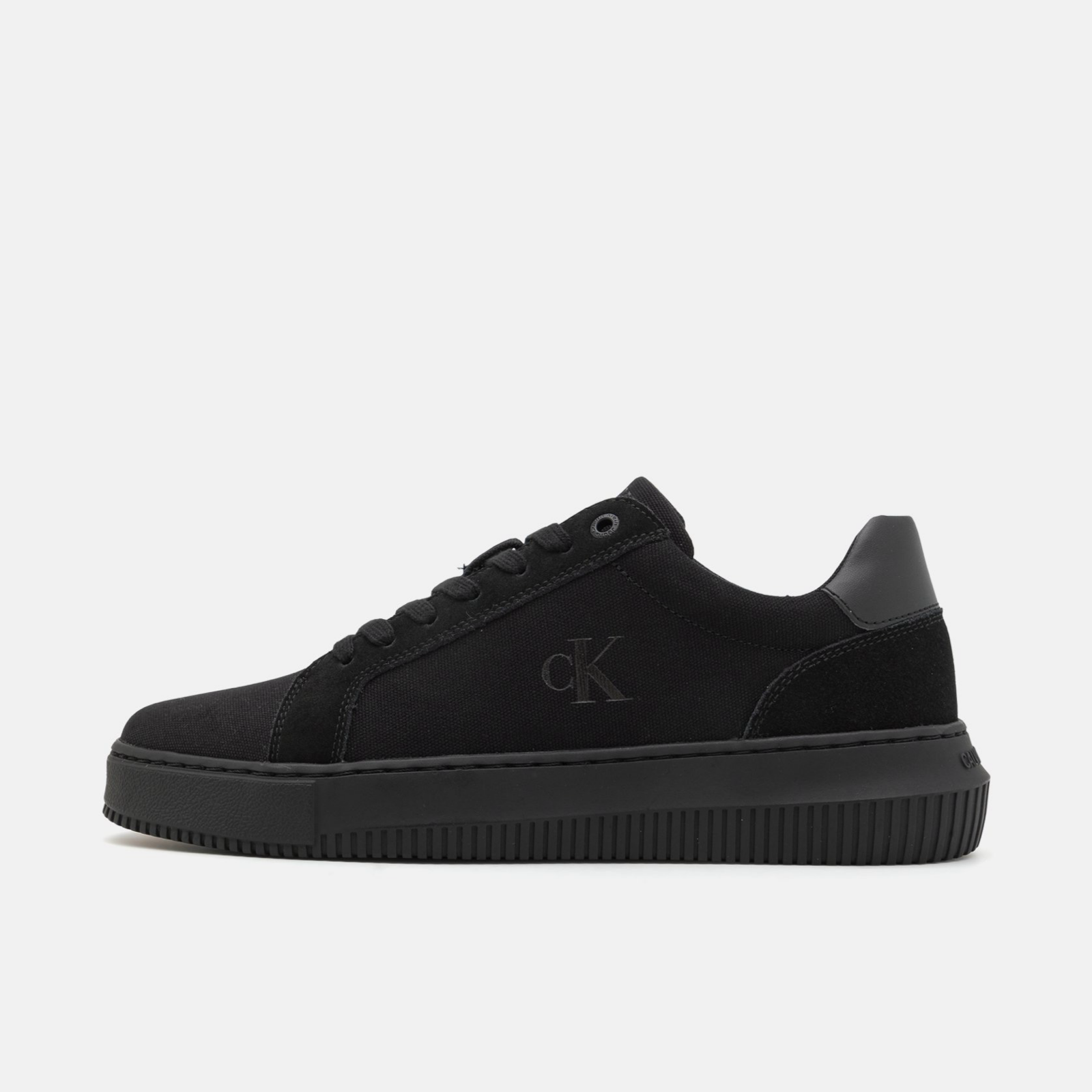 Мъжки черни кецове Calvin Klein Jeans Men Sneakers YM0YM01299 Lateral View