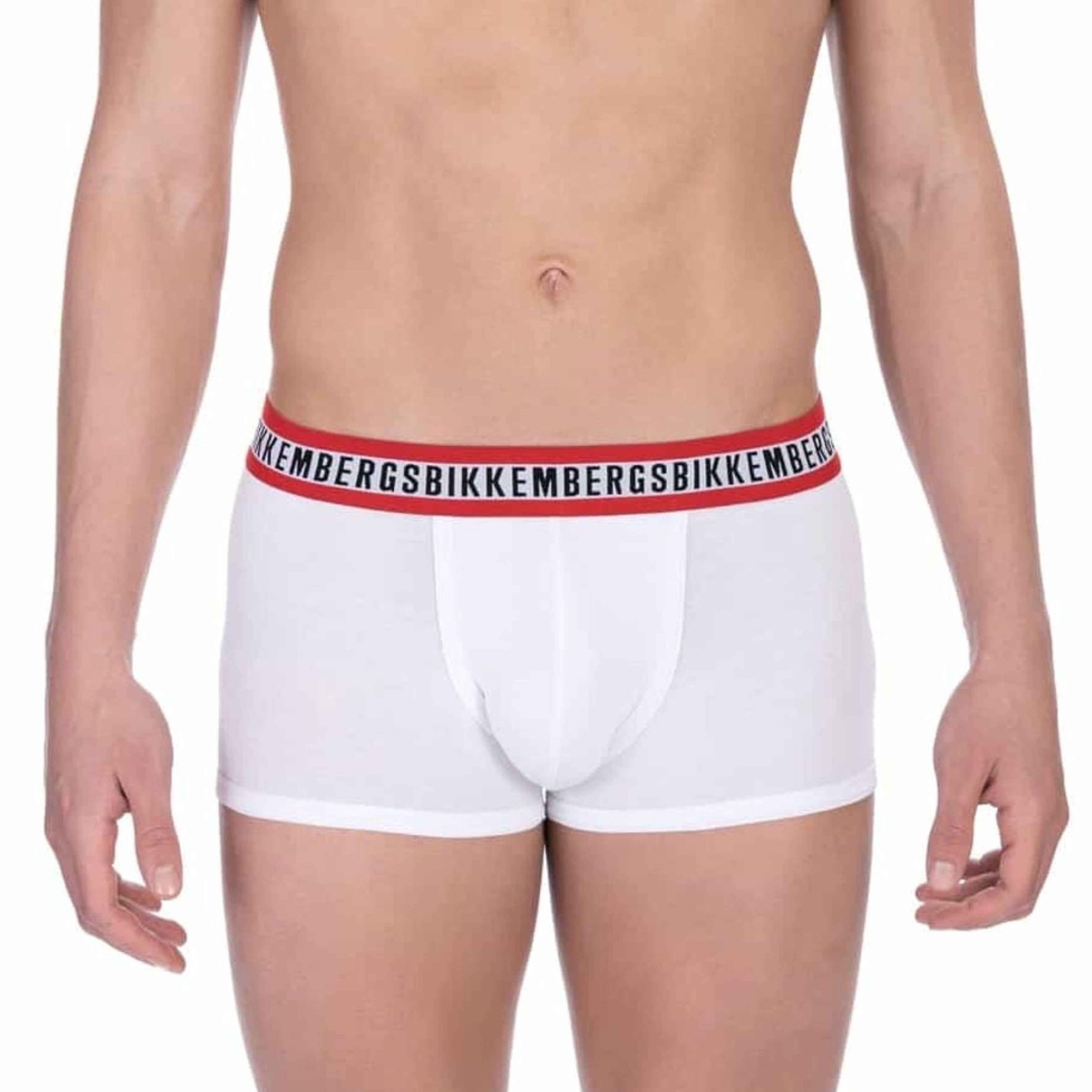 Мъжки боксерки 2 броя в кутия Bikkembergs BKK1UTR08BI в бяло