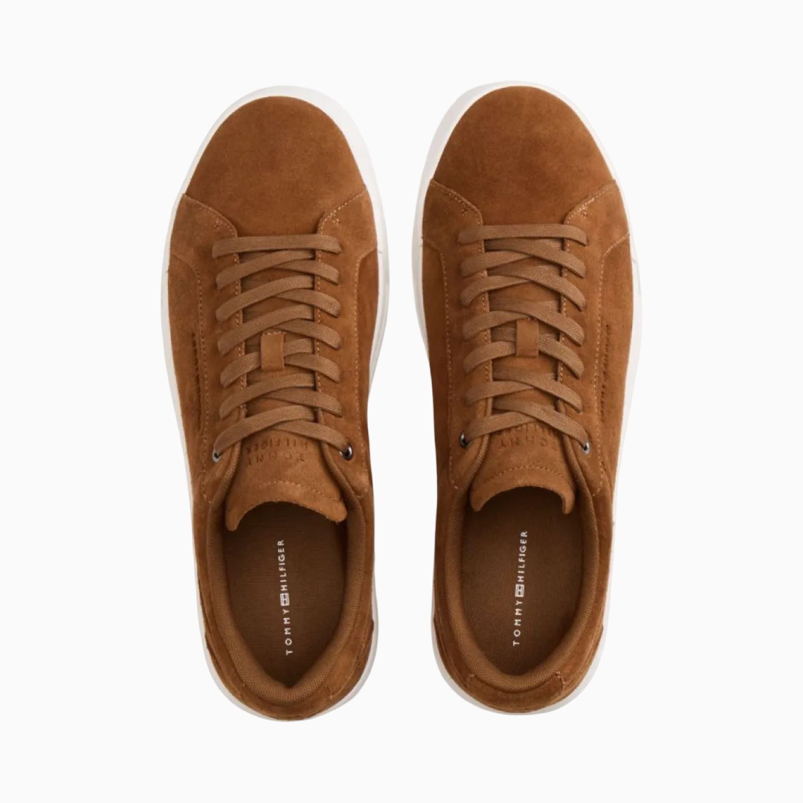 Мъжки кафяви кецове Tommy Hilfiger Men Sneakers FM0FM05880 GVQ Top View