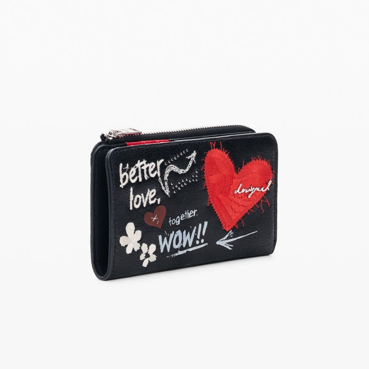 Дамско портмоне Desigual Women Wallet 26WAYP34 2000 Side View