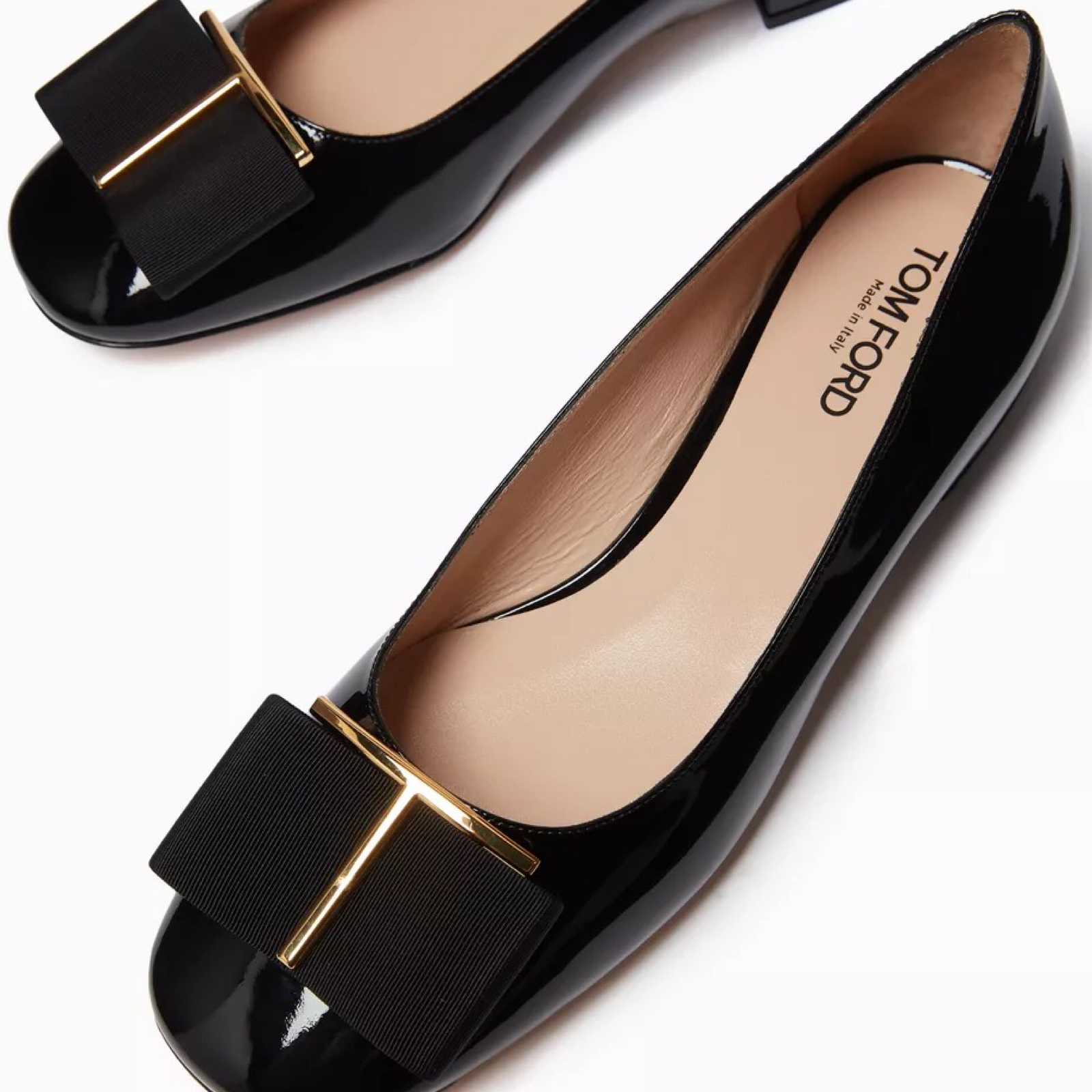 Tom Ford Audrey 20 Ballet Flats W3465LC407G 1N001 Top View