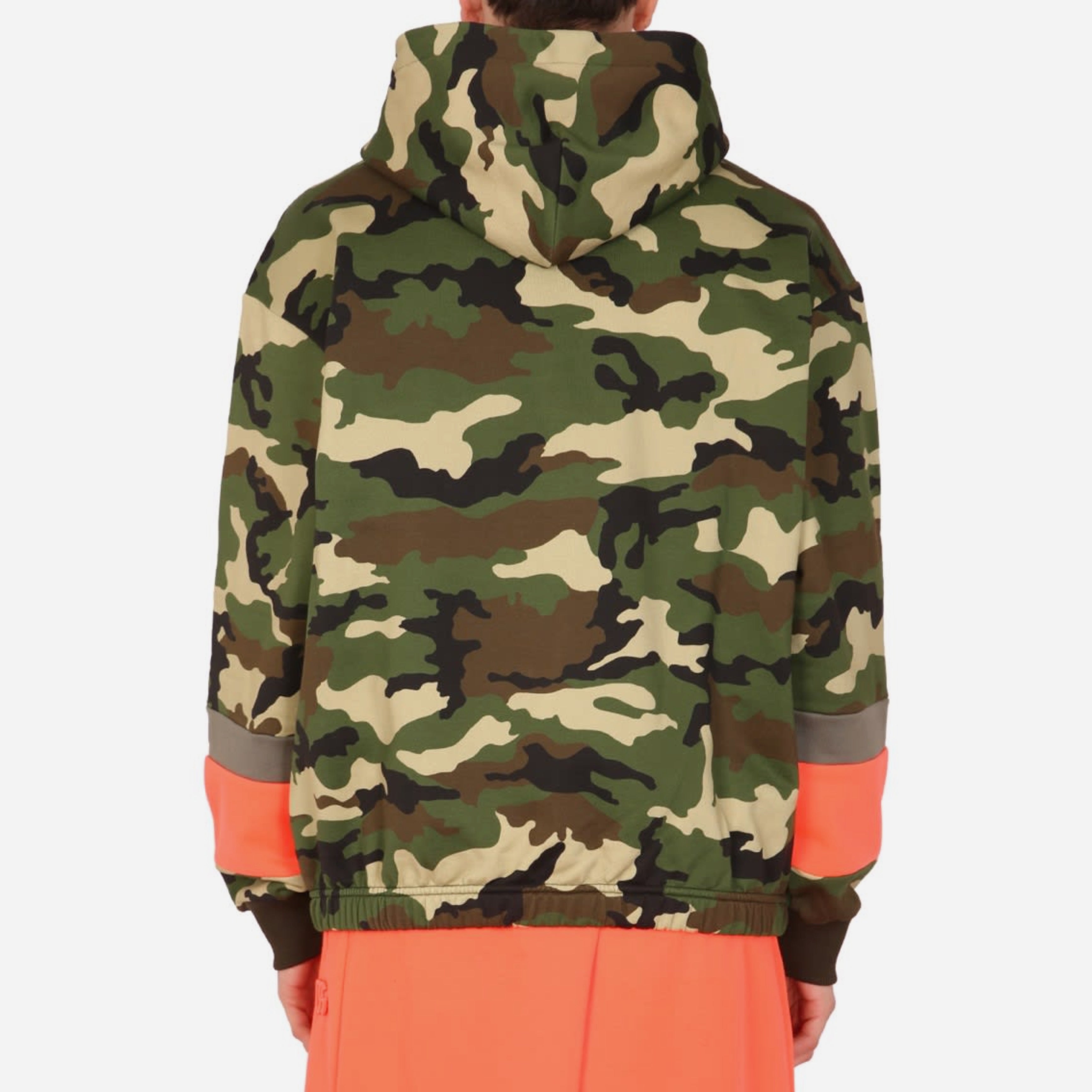 Мъжки луксозен камуфлажен памучен суитчър DOLCE & GABBANA Men’s Luxury Camouflage Cotton Sweatshirt