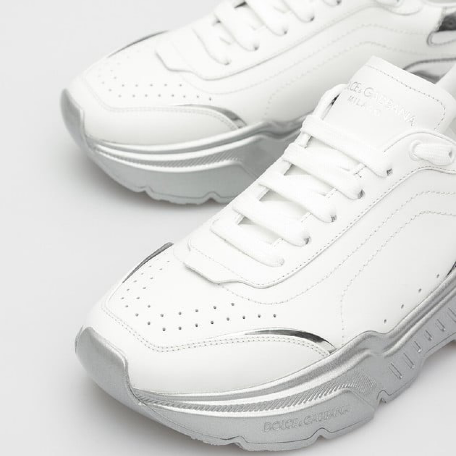 Мъжки бели маратонки Dolce & Gabbana Daymaster Men Sneakers