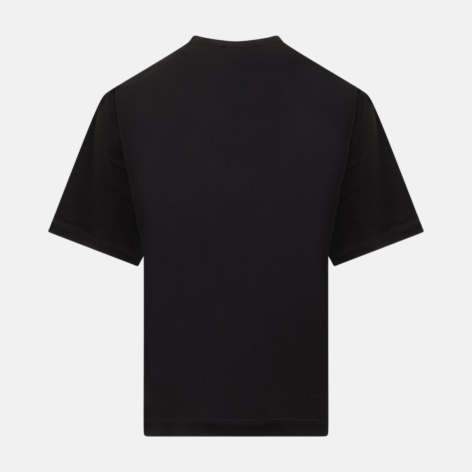 Мъжка черна тениска Dolce & Gabbana Logo Print Men T-shirt