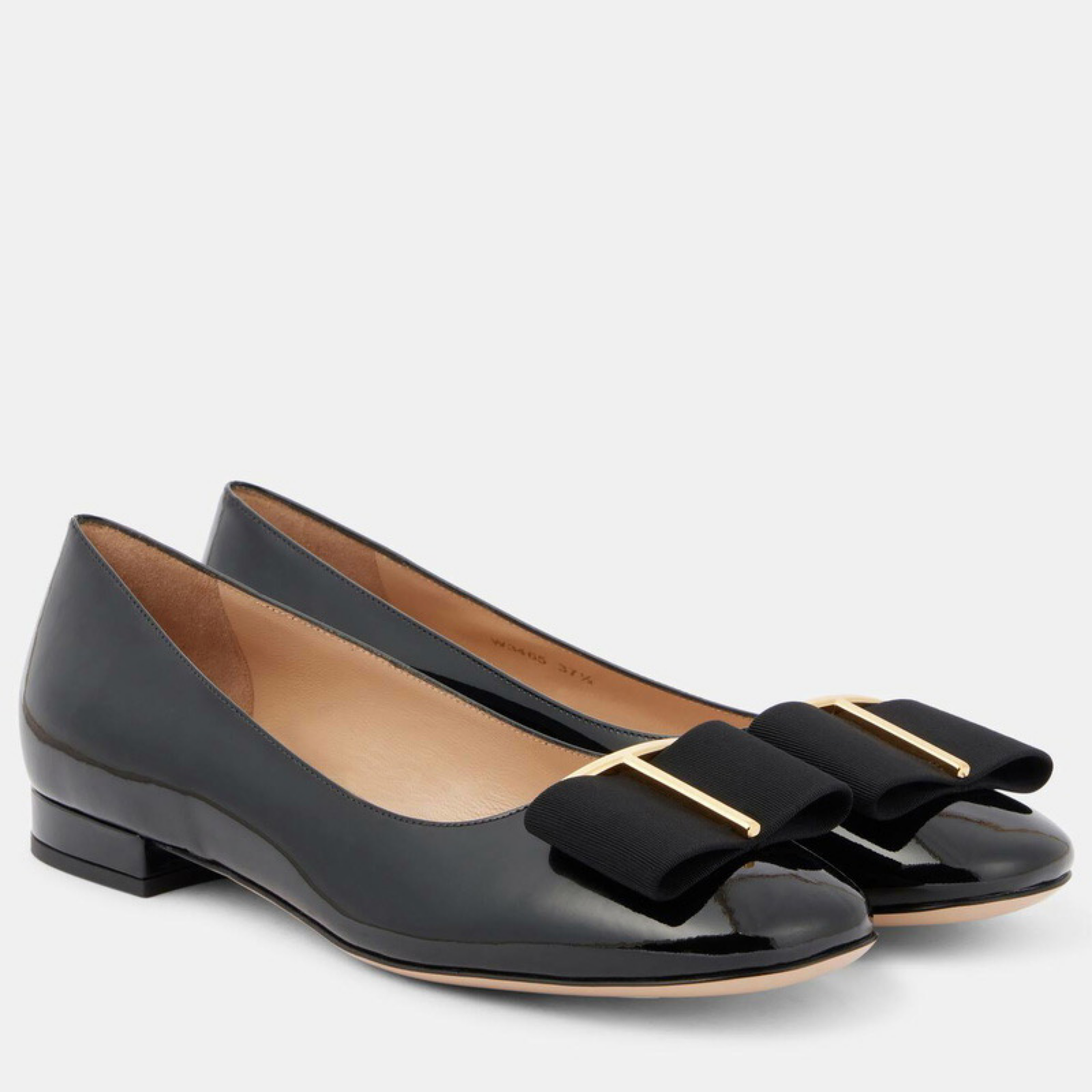 Tom Ford Audrey 20 Ballet Flats W3465LC407G 1N001 Lateral View