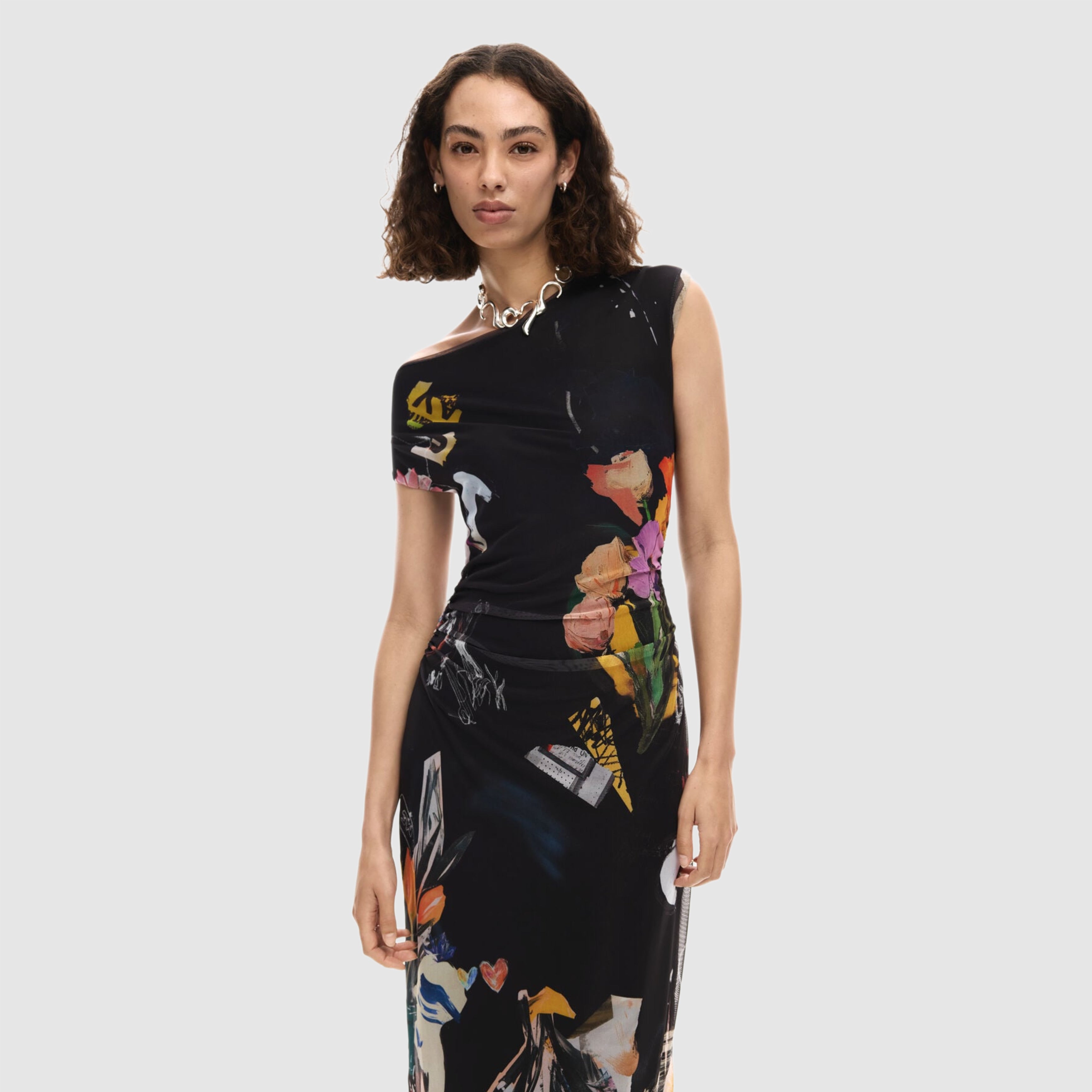 Дамска рокля Desigual women’s dress 26SWVK29 2000 Front view