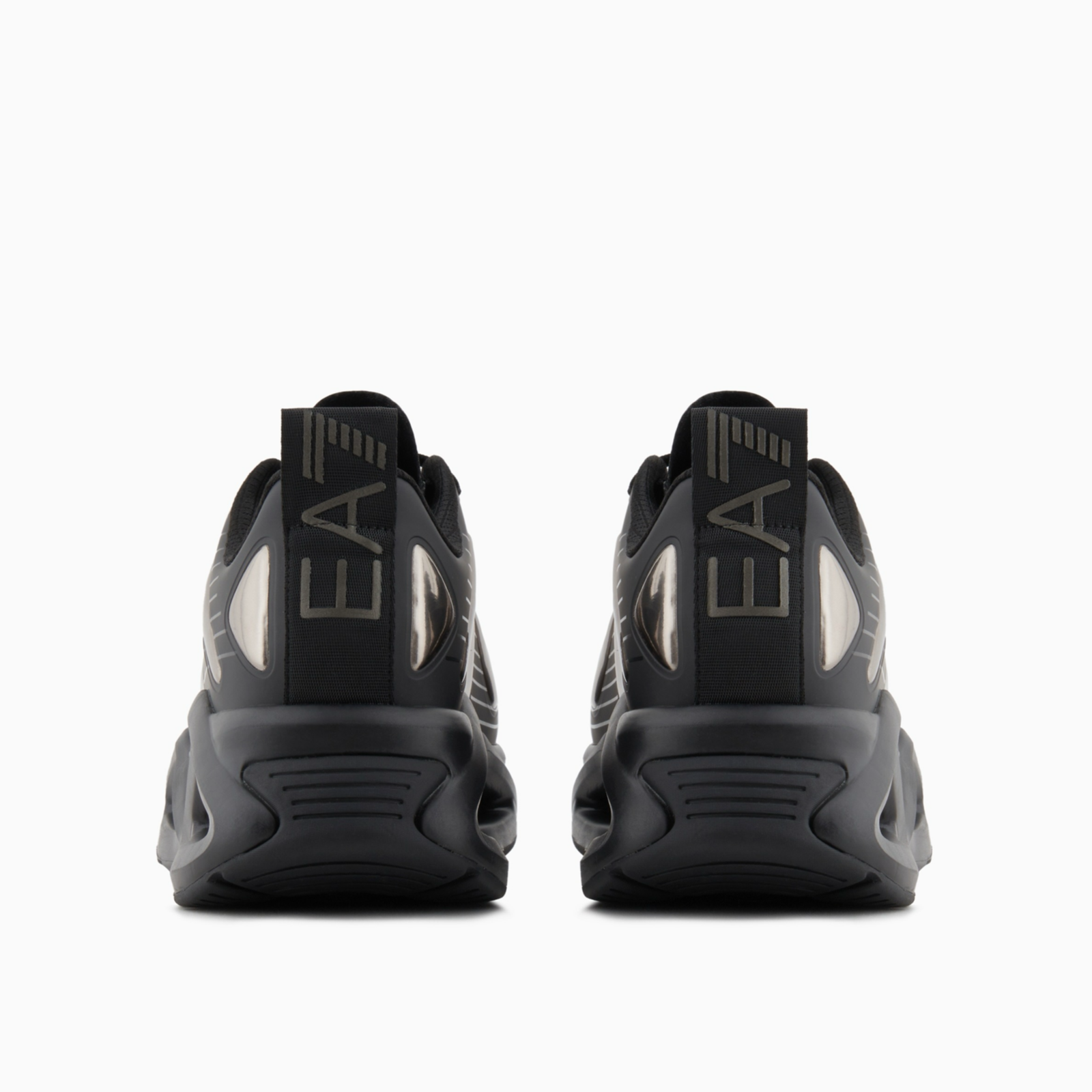 Мъжки черни маратонки EA7 Emporio Armani X8X220 XK436 R313 Heel View