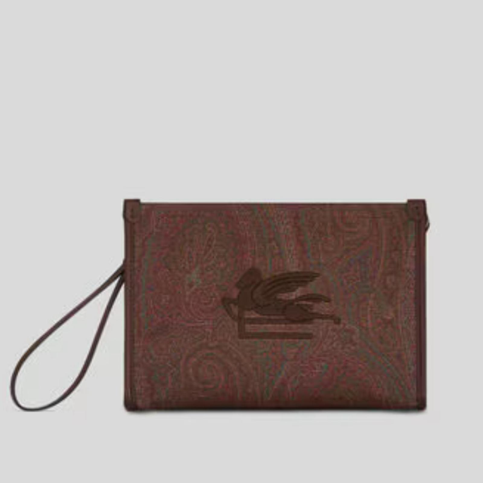 Etro Arnica Pouch With Pegaso Clutch Bag MP2C0011AA012 M0019 Front View