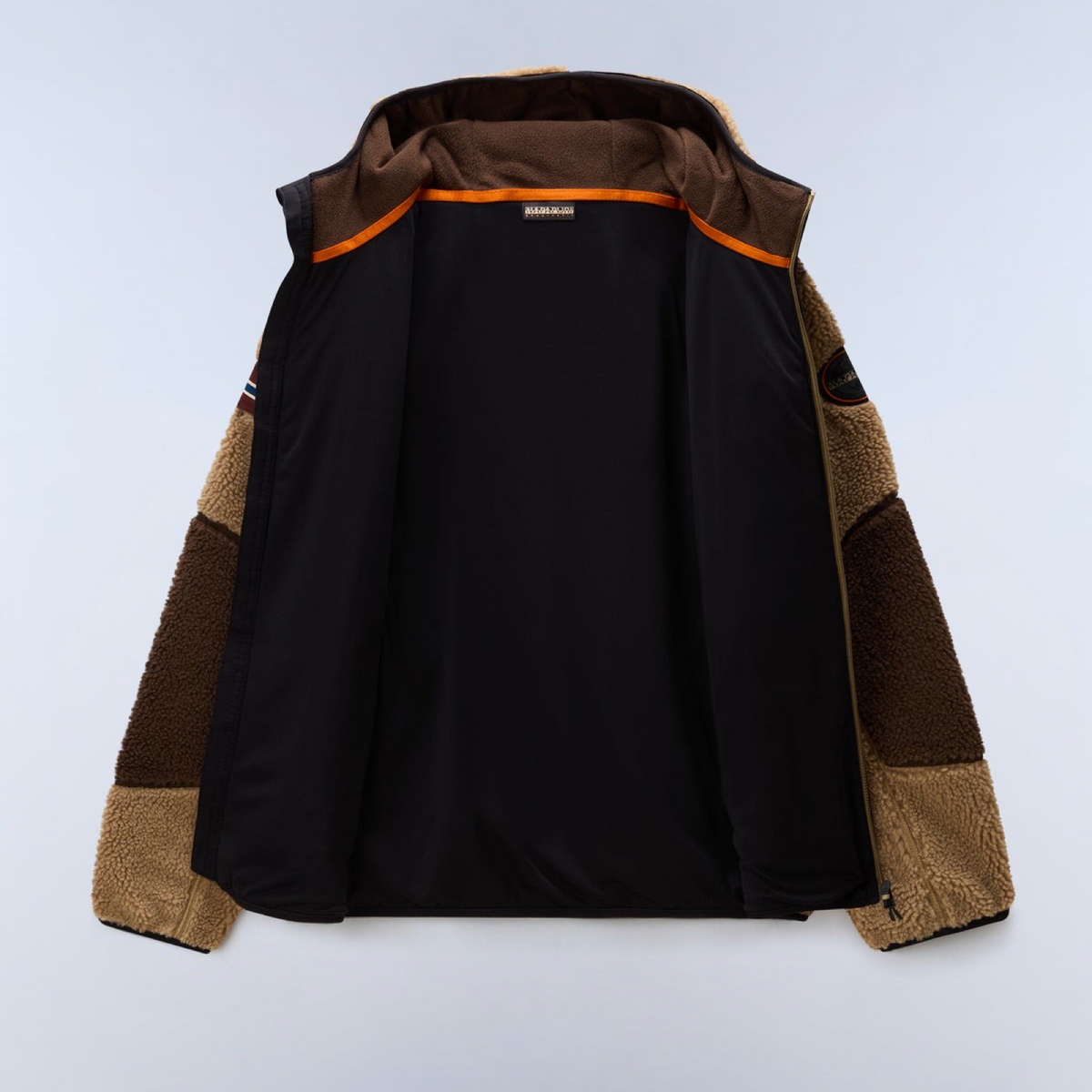 Мъжки суичър Napapijri Yupik Men Fleece Hoodie NP0A8AZX M4E Inside View