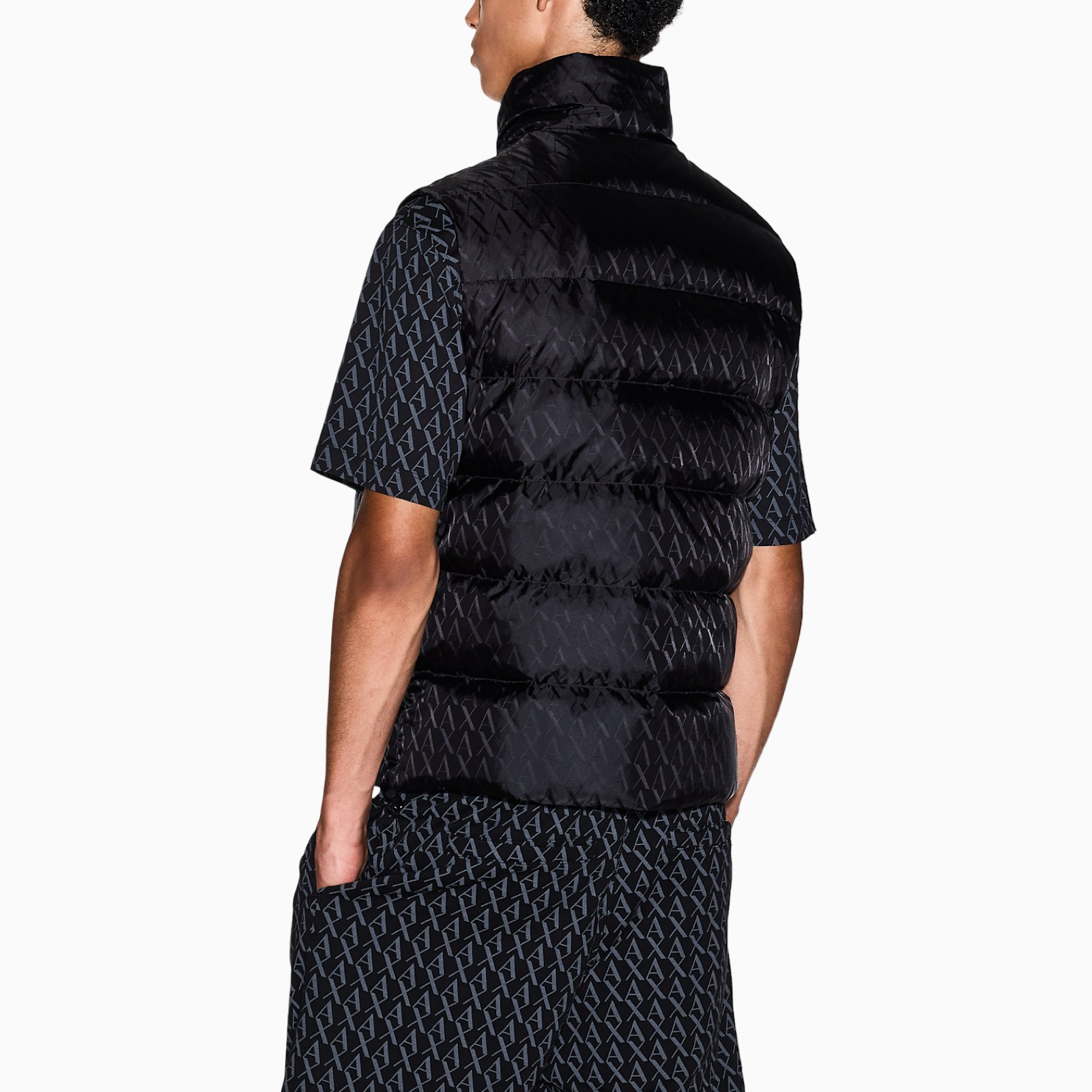 Мъжки елек Armani Exchange Men Gilet XM001581 AF16628 UC001 Back View