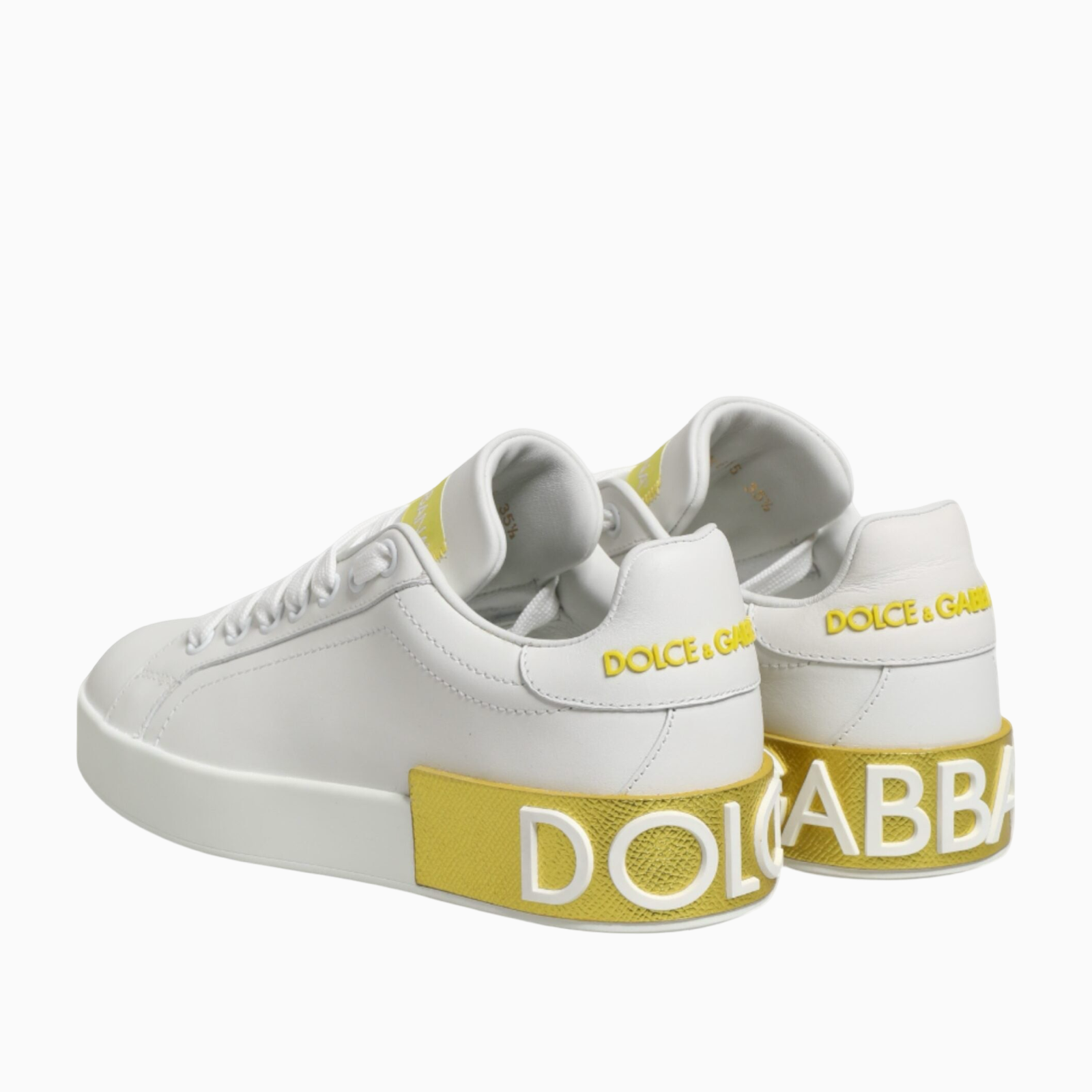 Dolce & Gabbana Portofino Women Sneakers Heel View