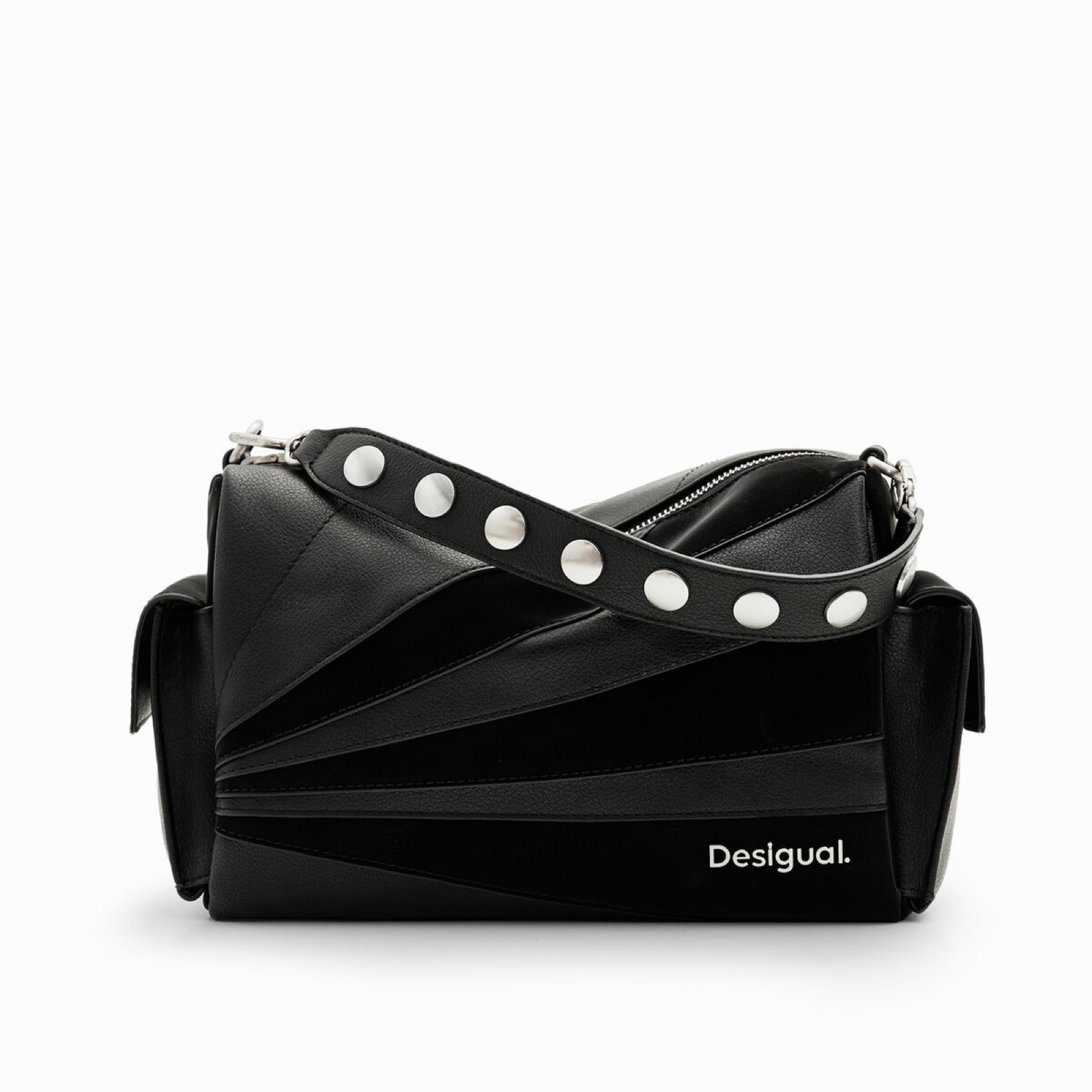Дамска черна чанта Desigual 24SAXP75 Front View