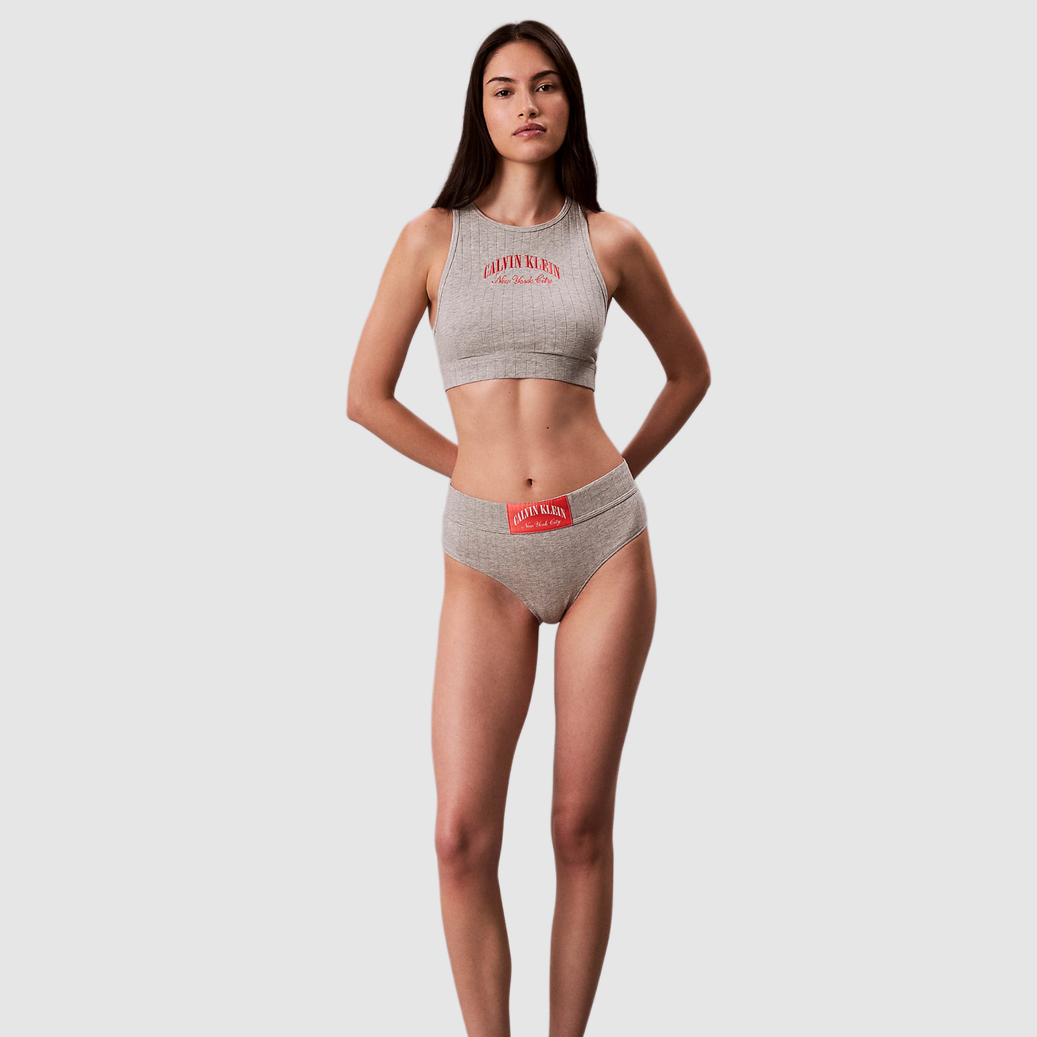 Дамски потник Calvin Klein women’s top LV00QF8707P7A Front view