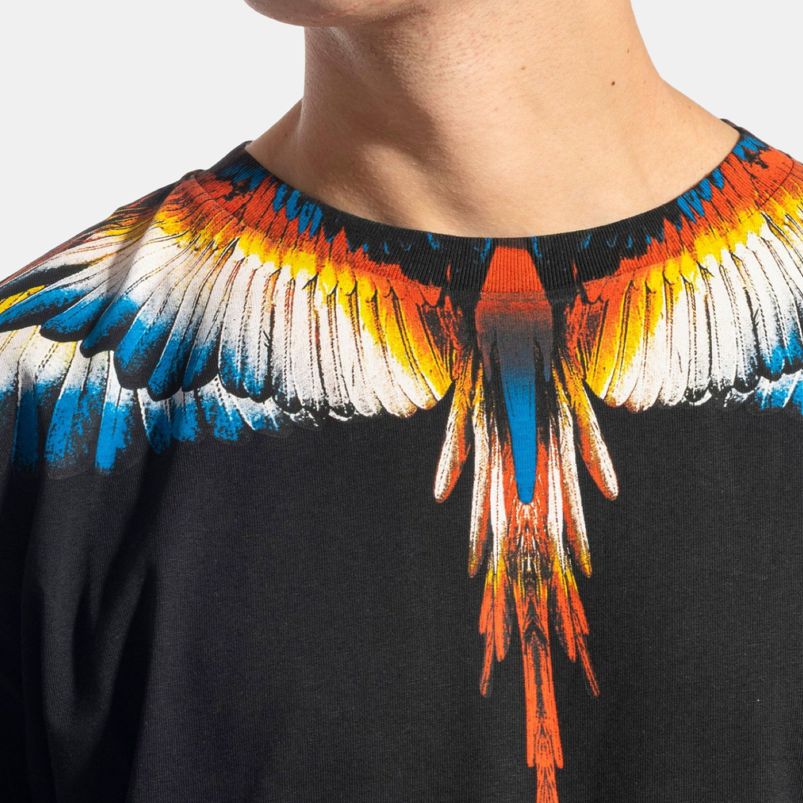 Мъжка тениска Marcelo Burlon County Of Milan Men T-Shirt F5CAMATH023 Close-Up