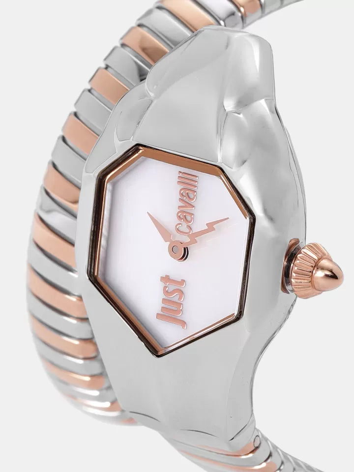 Дамски часовник Women’s watch Just Cavalli Signature Snake Glam DNA
JC1L001M0045 Two Tones MOP