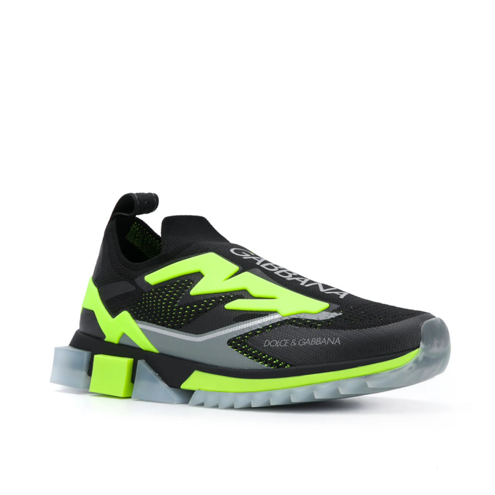 Dolce & Gabbana Sorrento Sport Stretch Men Sneakers Lateral View