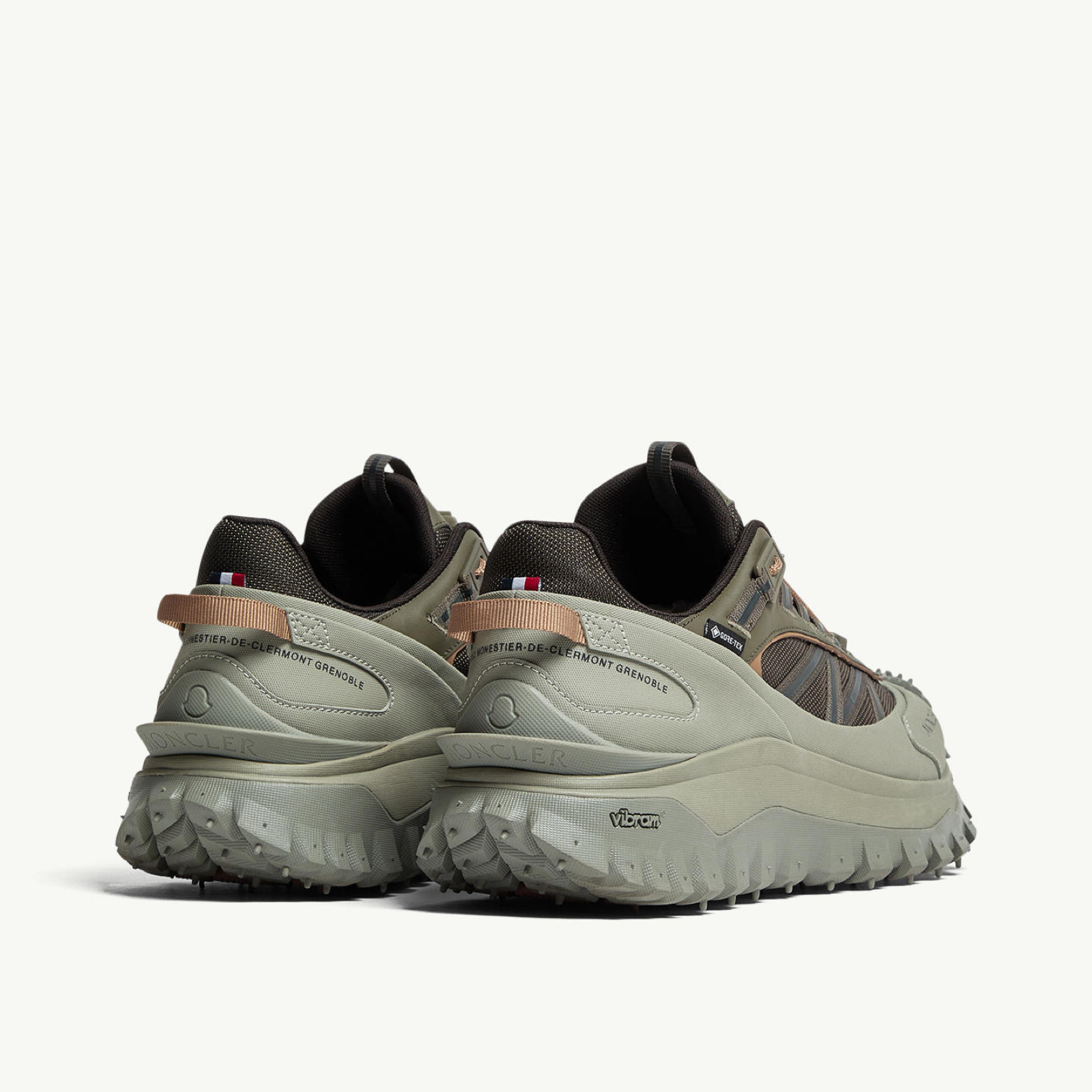 Moncler Trailgrip GTX Men Sneakers K209A4M00330M7208 Heel View