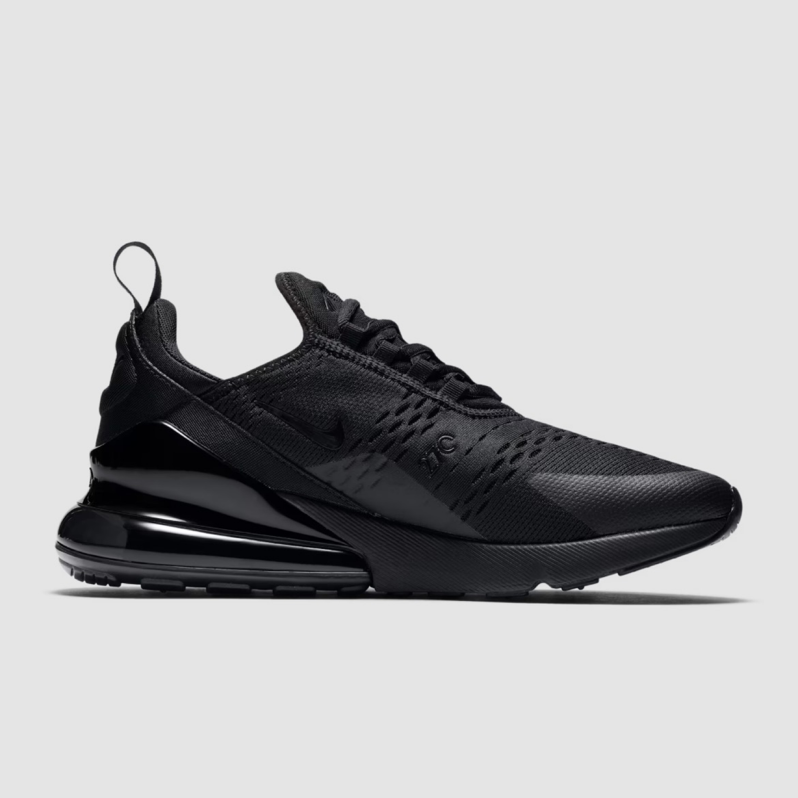 Мъжки маратонки Nike Air Max 270 Triple Black Men Sneakers AH8050-005 Medial View