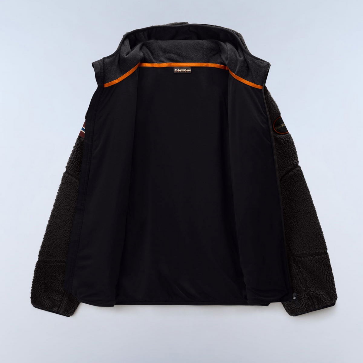 Мъжко худи Napapijri Yupik Fleece Hoodie NP0A8AZX 941 Inside View