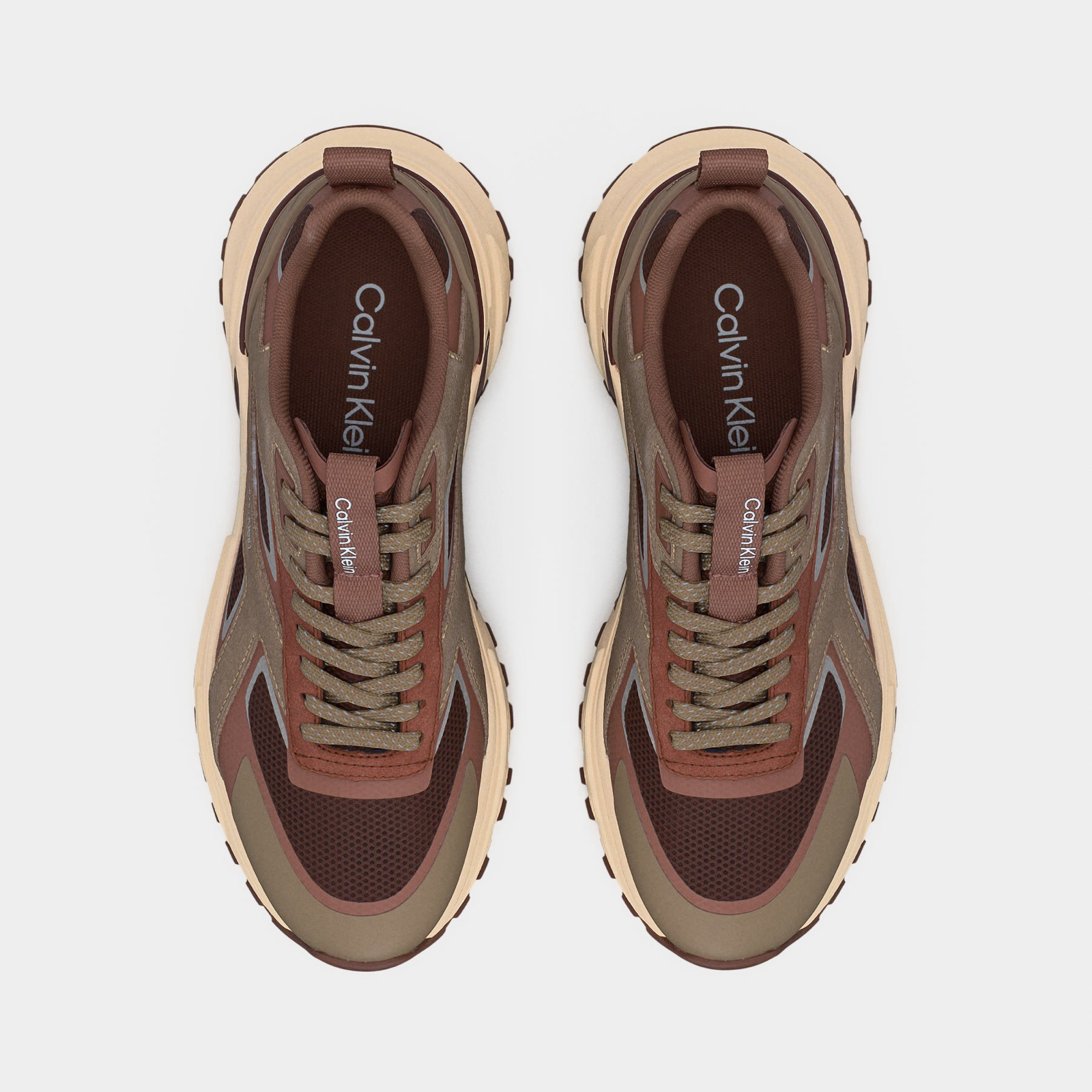 Дамски маратонки Calvin Klein Hike Run HW0HW03107 0J8 Women Sneakers Top View