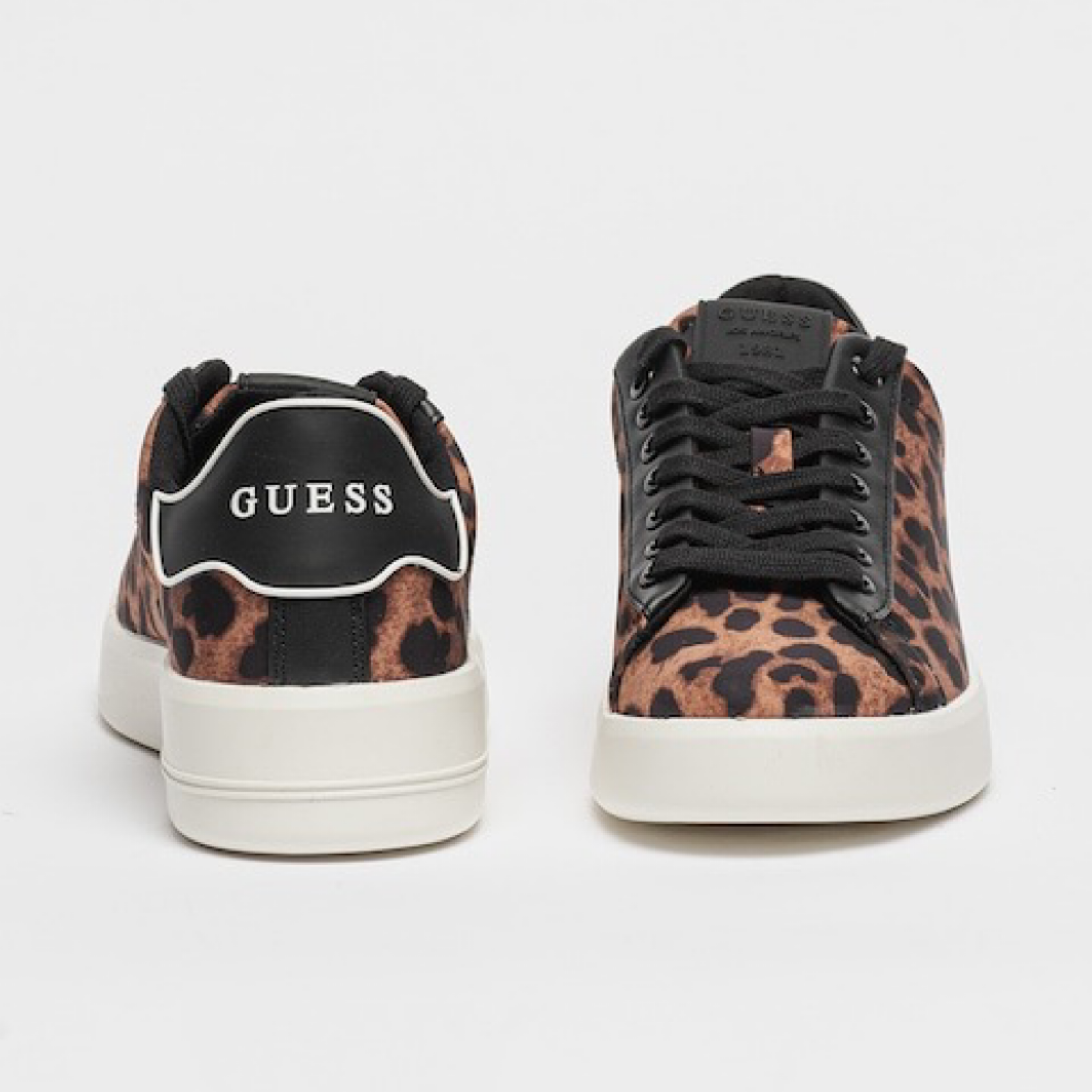 Дамски кецове Guess Women Sneakers ROCKIES4-FL7RC4-FAP12 Heel View