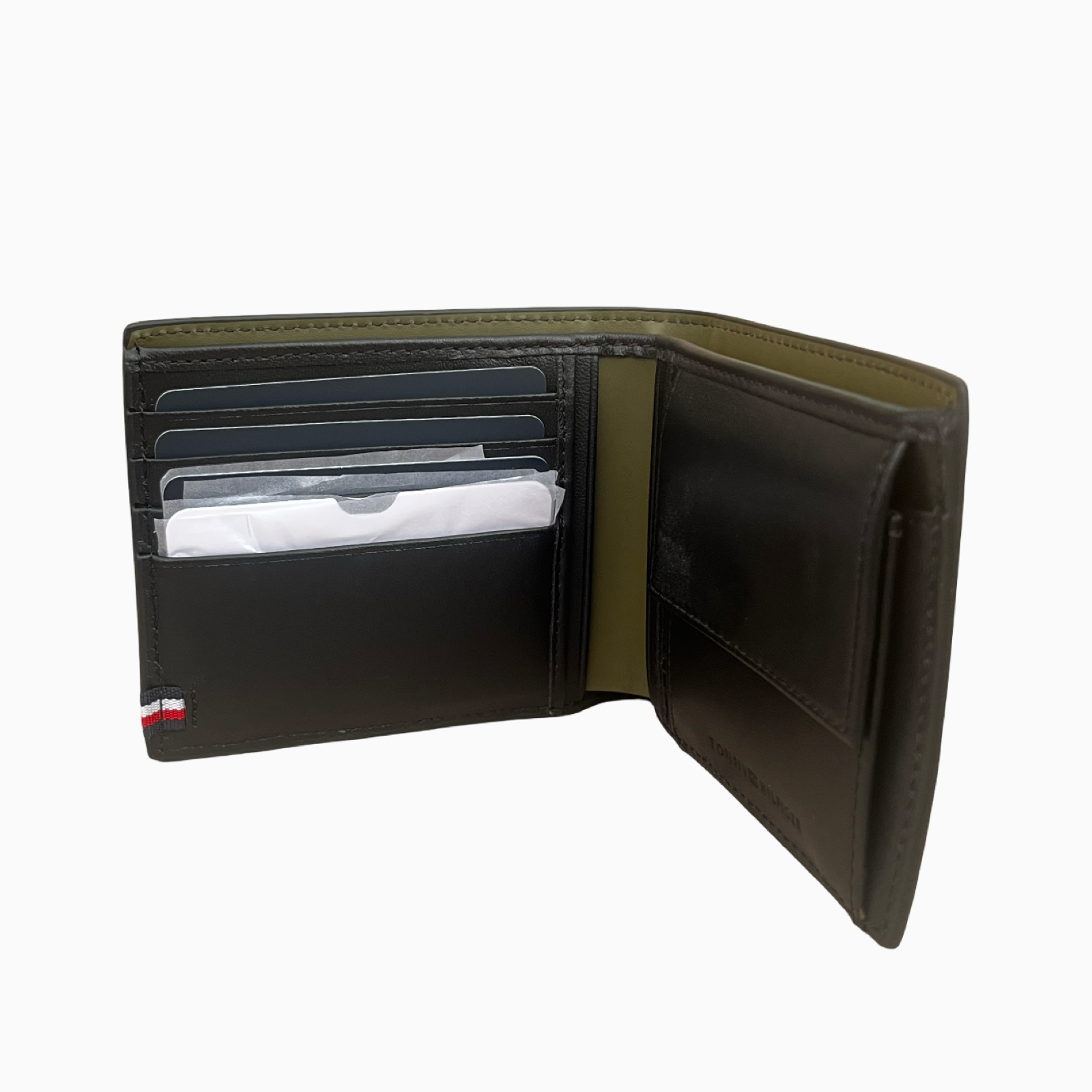 Мъжки портфейл Tommy Hilfiger Men Wallet AM0AM12504BDS Inside View