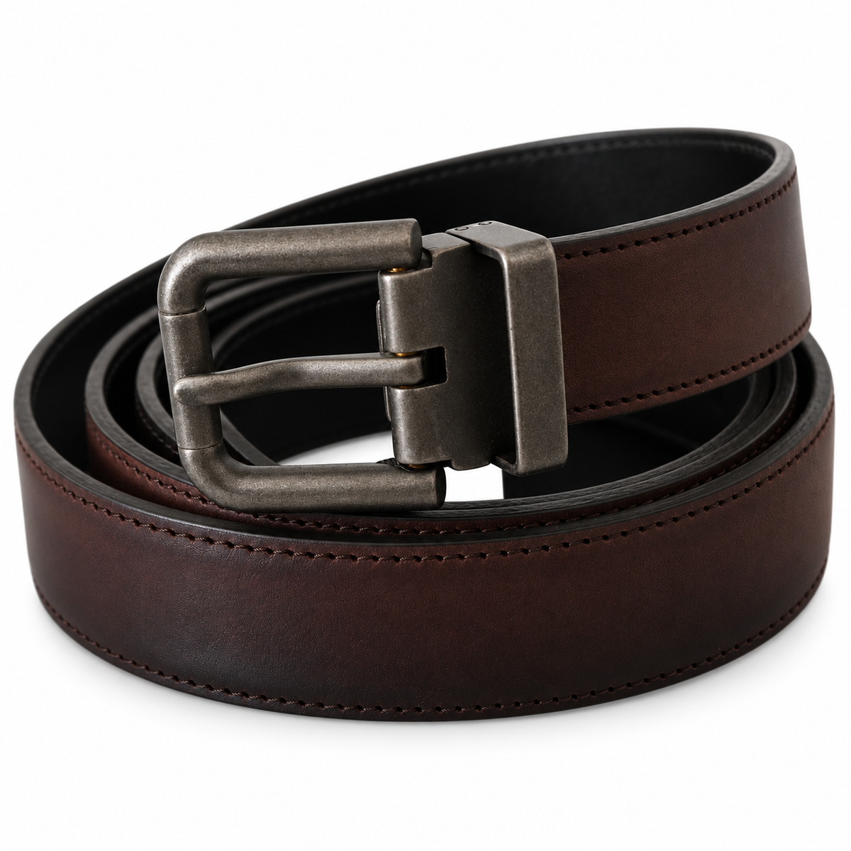 Men's belt Dolce & Gabbana SKU: BC1484 A1131 89010 coiled view