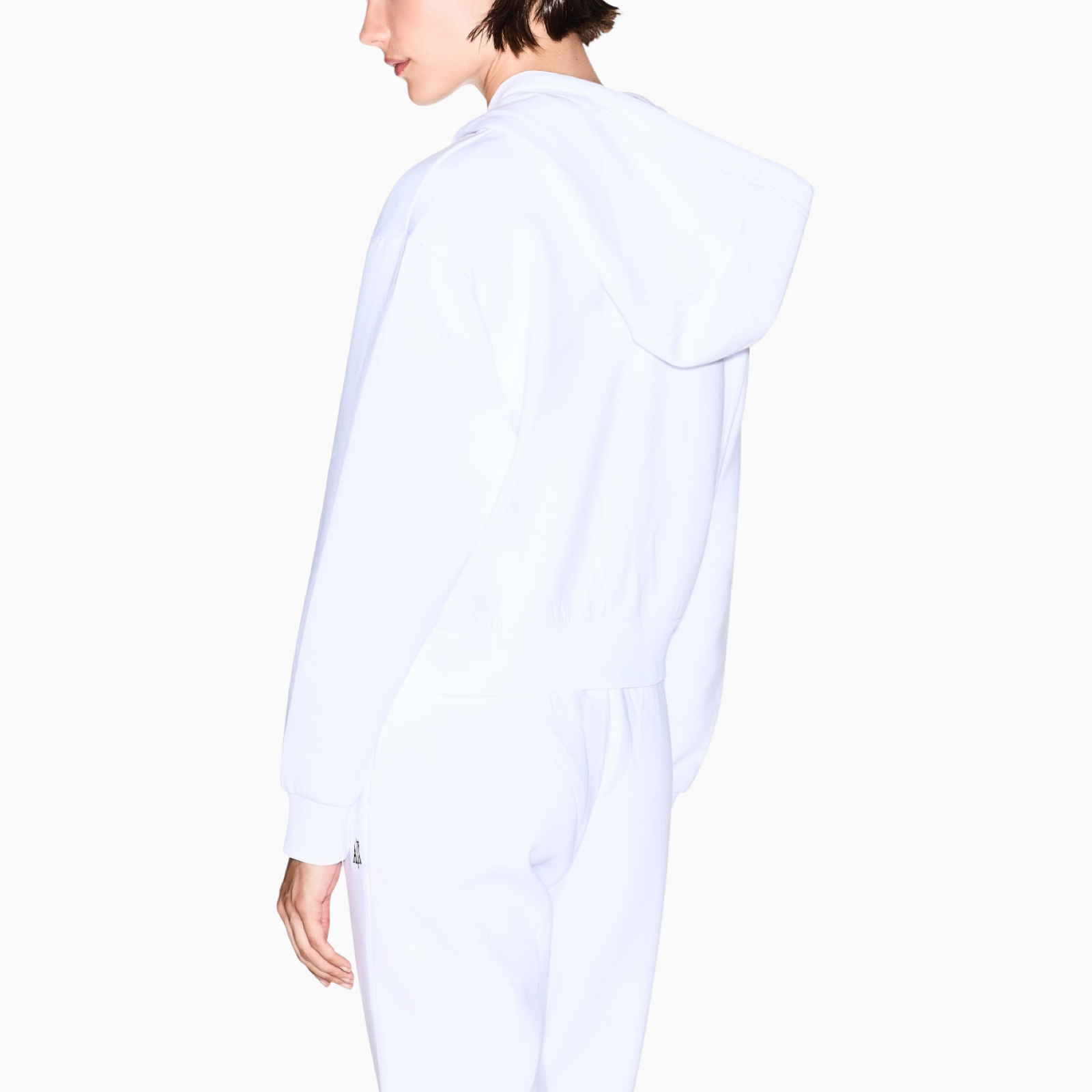 Дамски бял суичър Armani Exchange Women Sweatshirt XW000822 AF10818 U0002 Back View