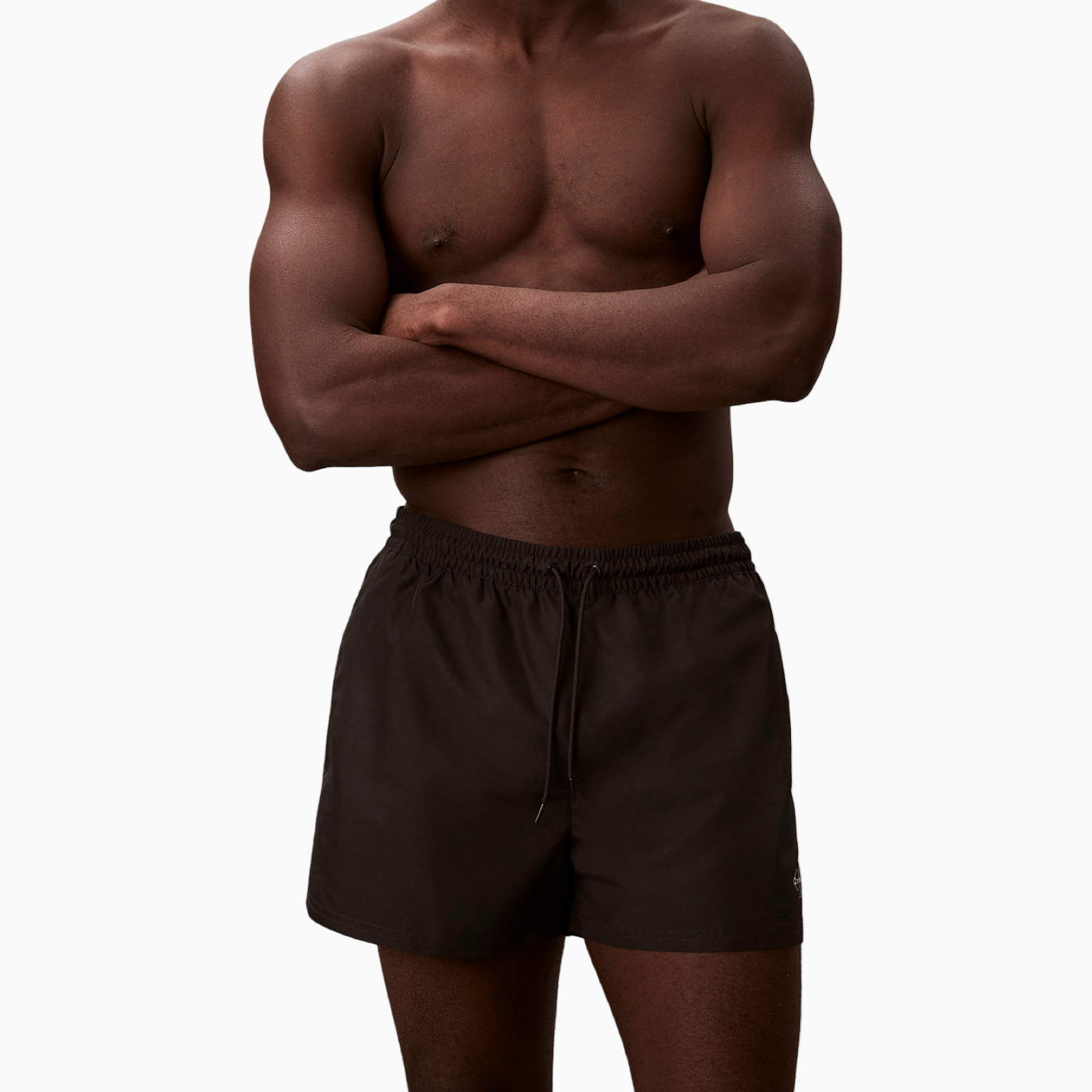 Мъжки черни бански Calvin Klein Jeans Men Swimwear LV00N61046 UB1 Front View