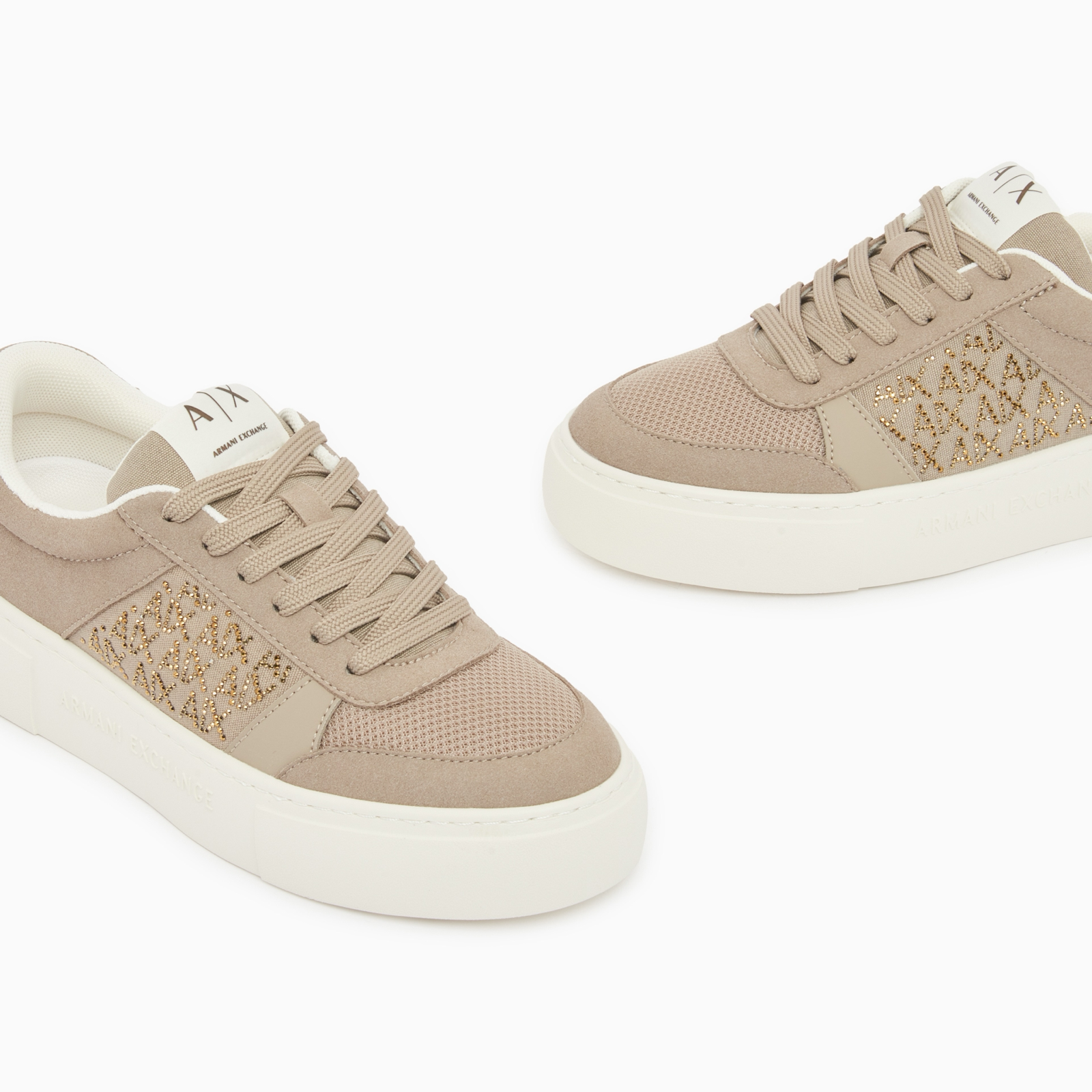 Дамски кецове Armani Exchange Women Sneakers XW002788 AF23057 U6223 Close-Up