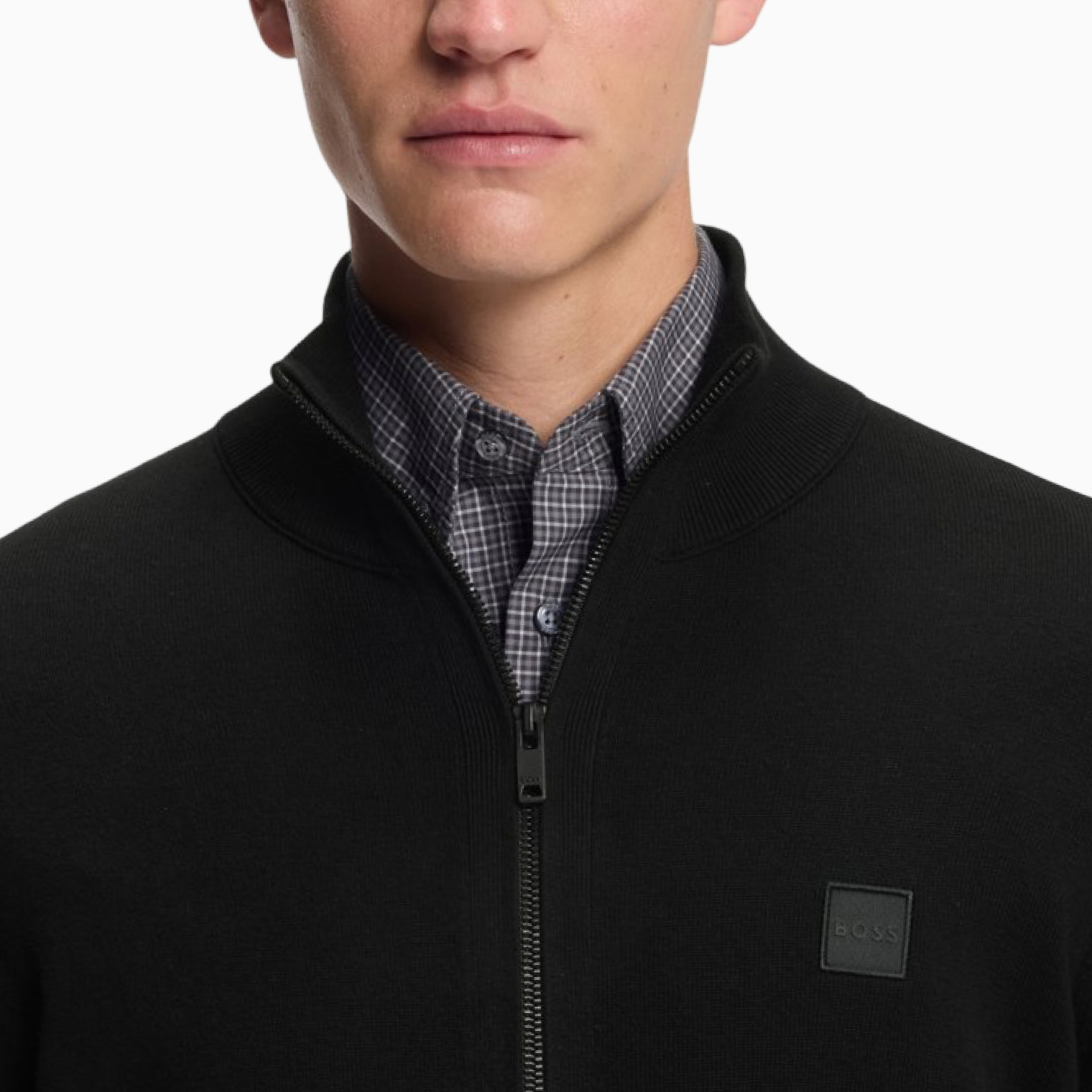 Мъжка жилетка Boss Men Cardigan 50543692 001 Close-Up