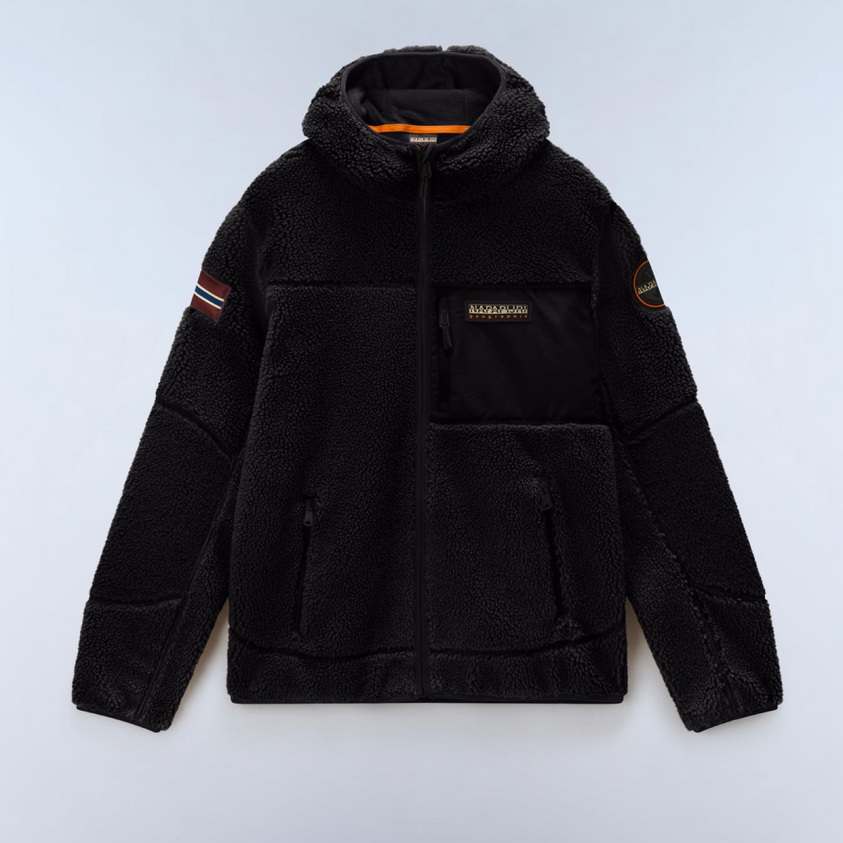Мъжко худи Napapijri Yupik Fleece Hoodie NP0A8AZX 941 Front View
