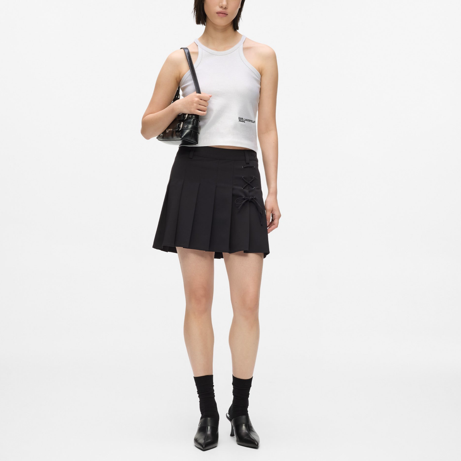 Дамски топ Karl Lagerfeld Jeans Women Top B1W17052 290 Front View