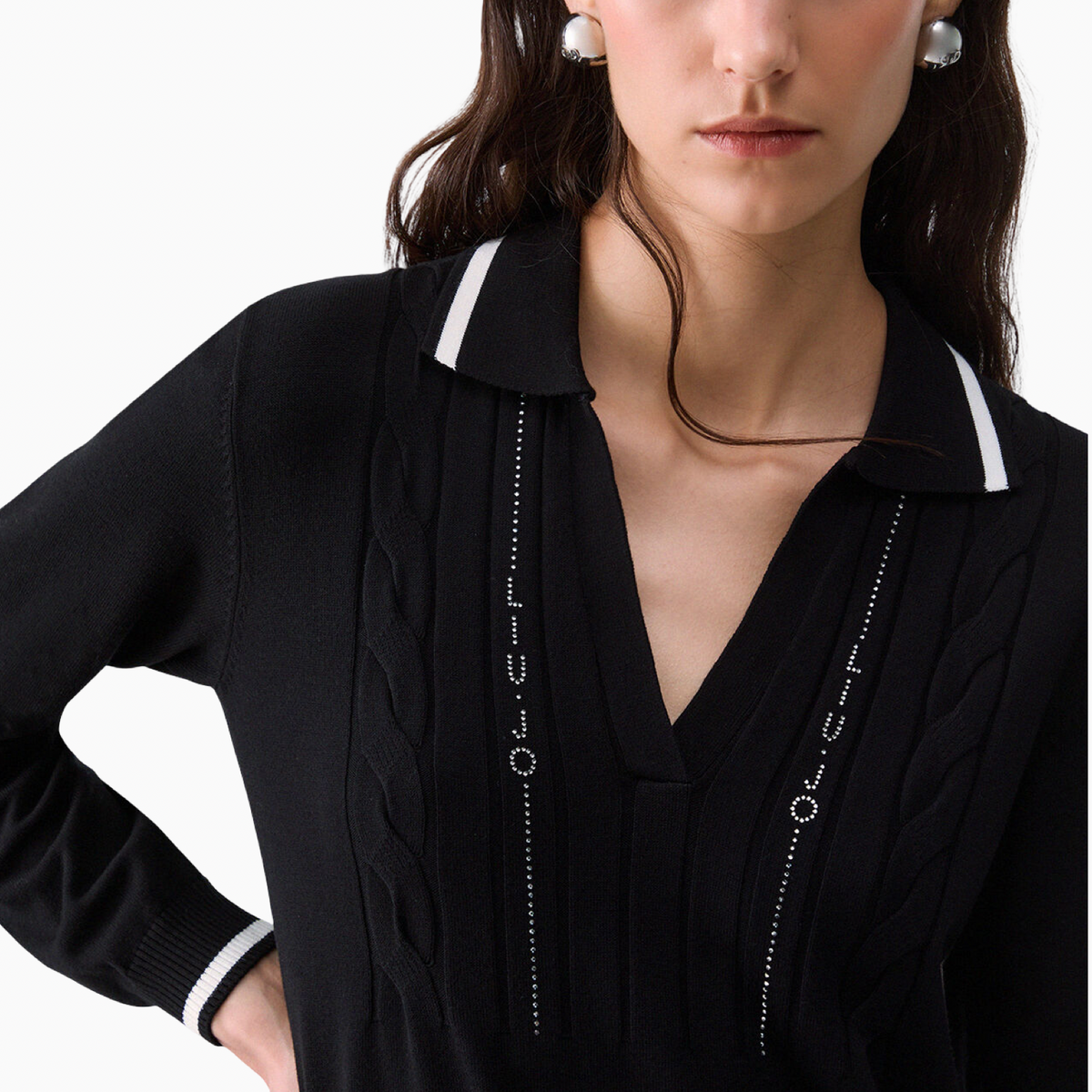 Дамска рокля Liu Jo Short Knit Dress TF6271MS63L A3521 Close-Up