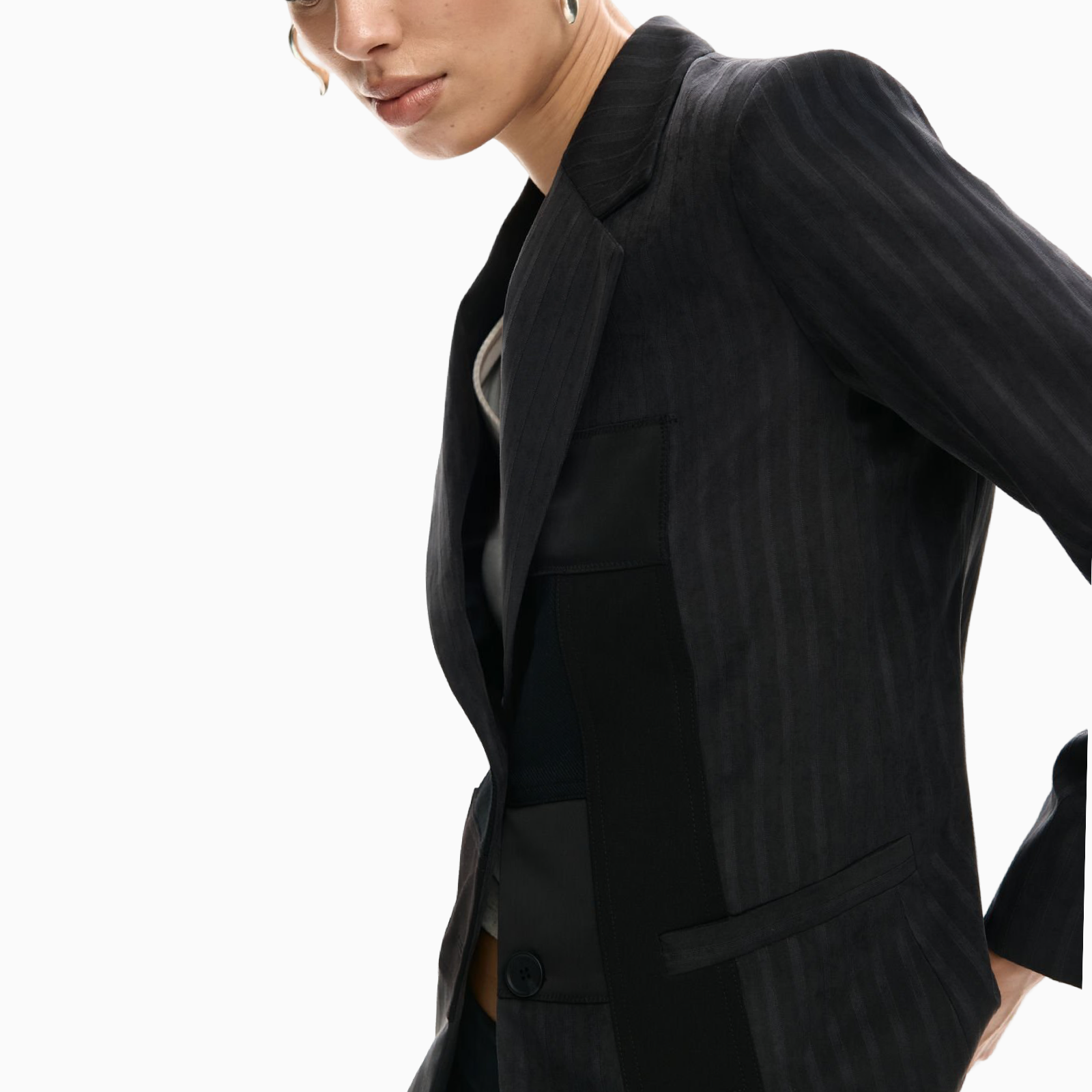 Дамско сако Desigual Women Blazer 26SWEW242006 Close-Up