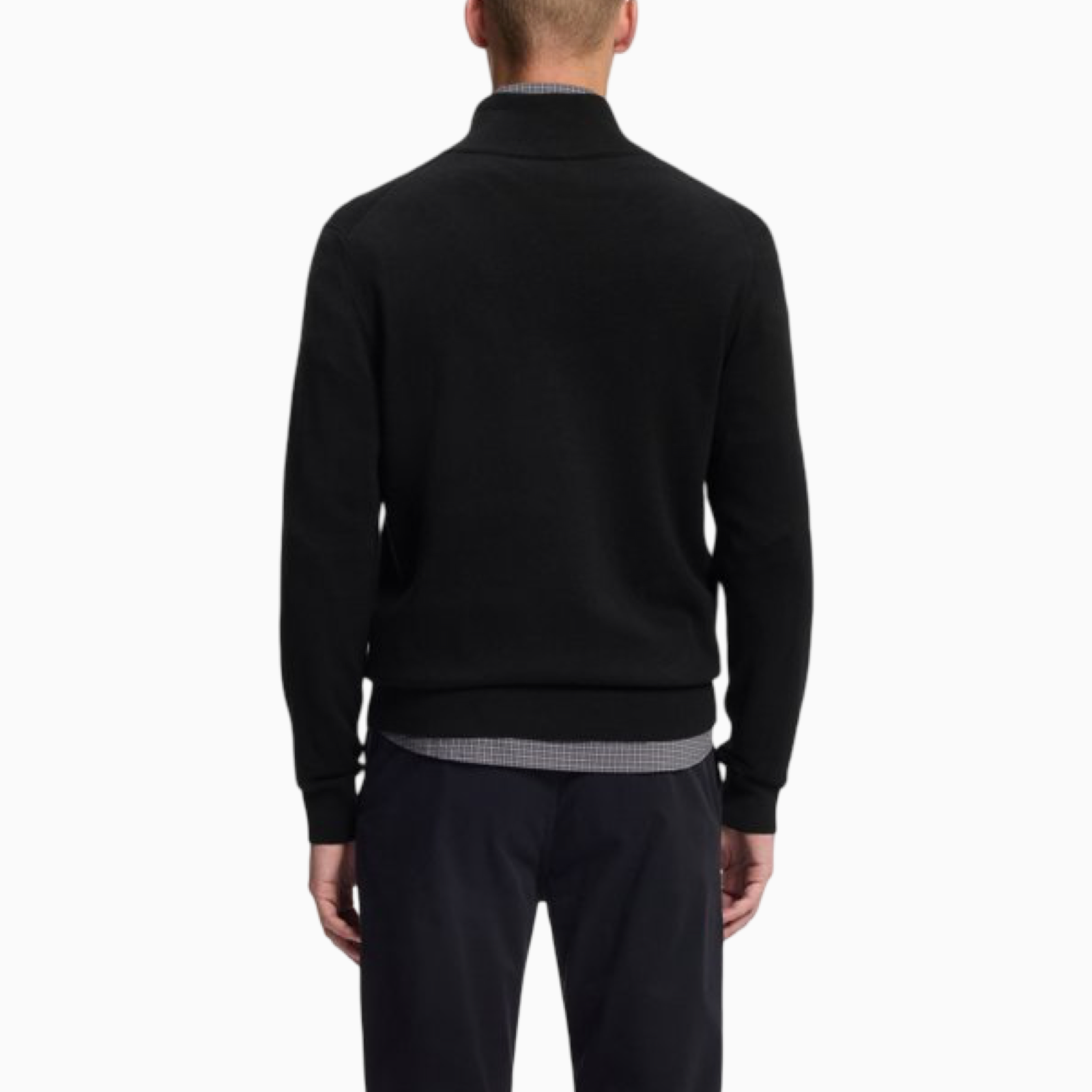 Мъжка жилетка Boss Men Cardigan 50543692 001 Back View