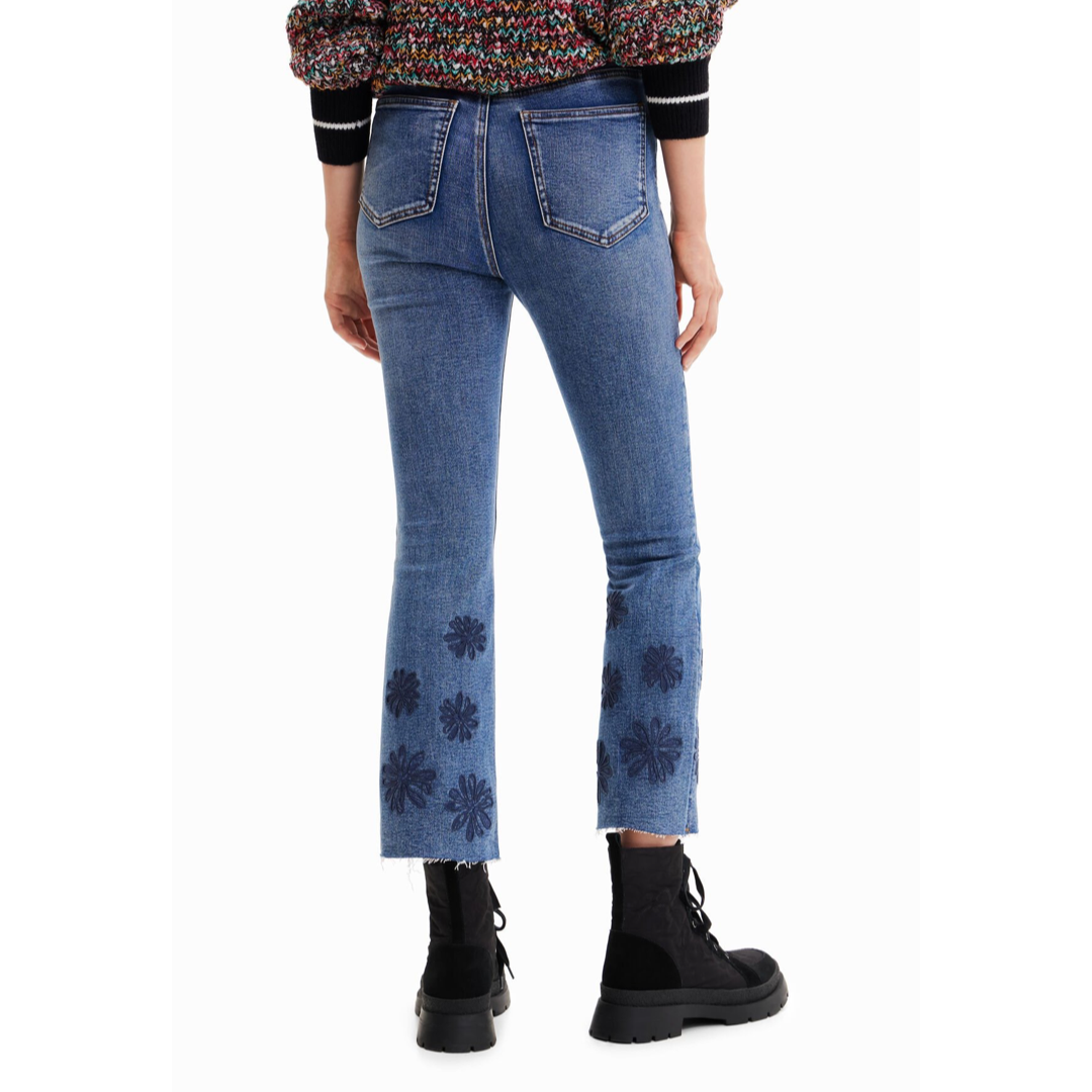 Дамски сини дънки Desigual 22SWDD25505334