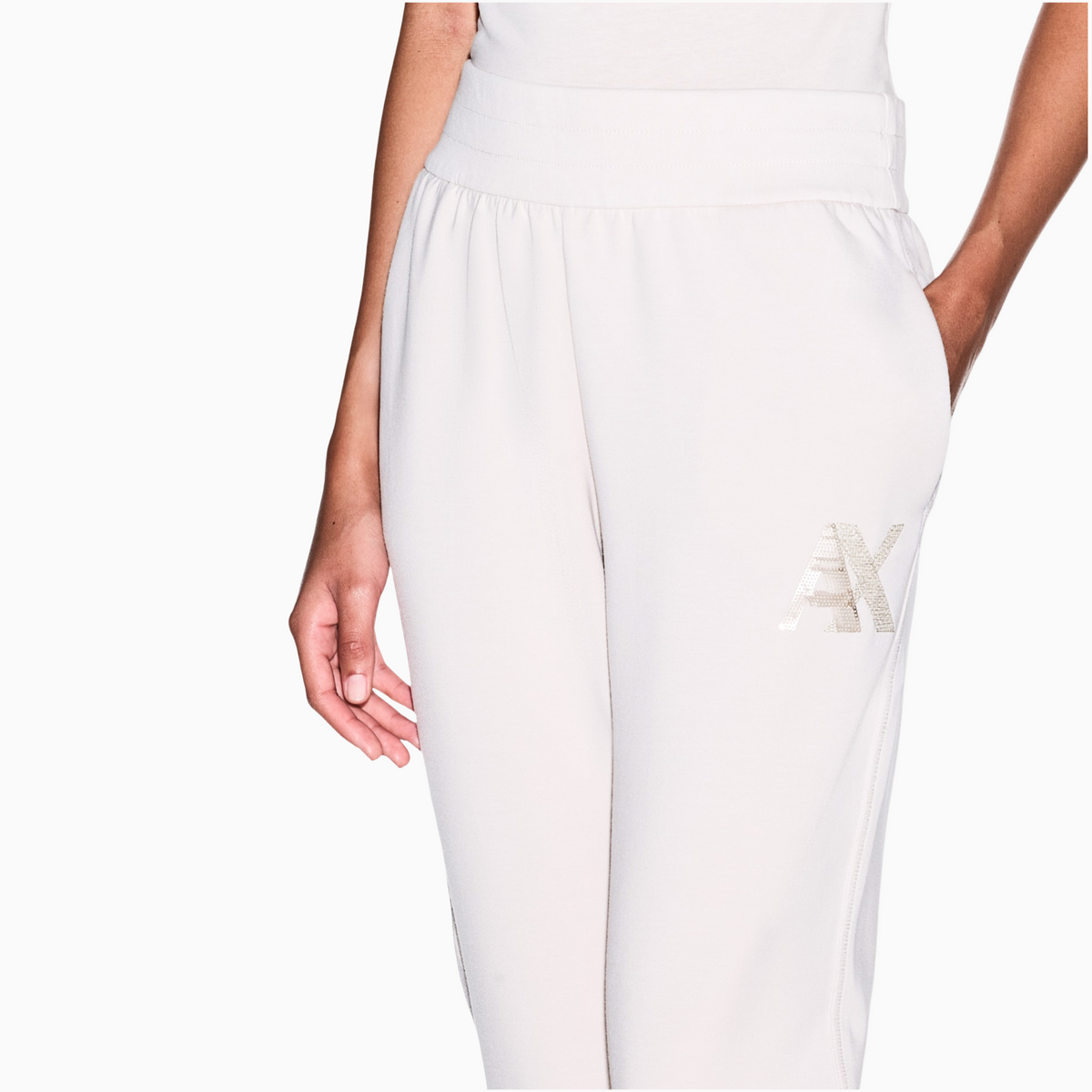 Дамско спортно долнище Armani Exchange Women Sweatpants XW002862 AF13397 U1039 Close-Up