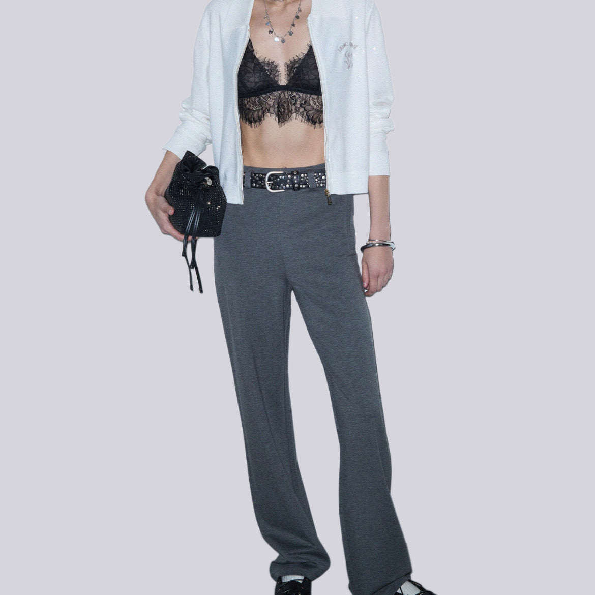 Дамски панталони Liu Jo women’s trousers TF6019J3970020 62XXL Model view