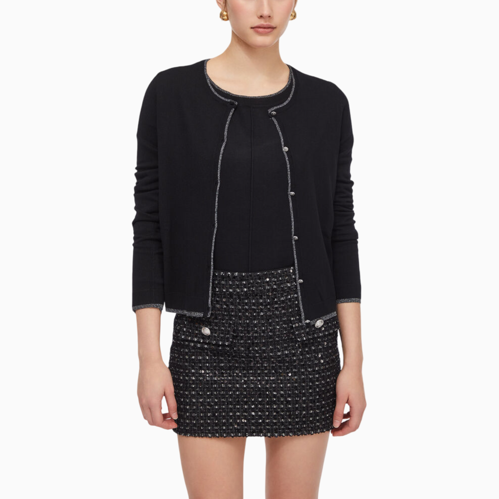 Дамска жилетка Liu Jo Women Cardigan WXX056 MS49I 22222 Front View