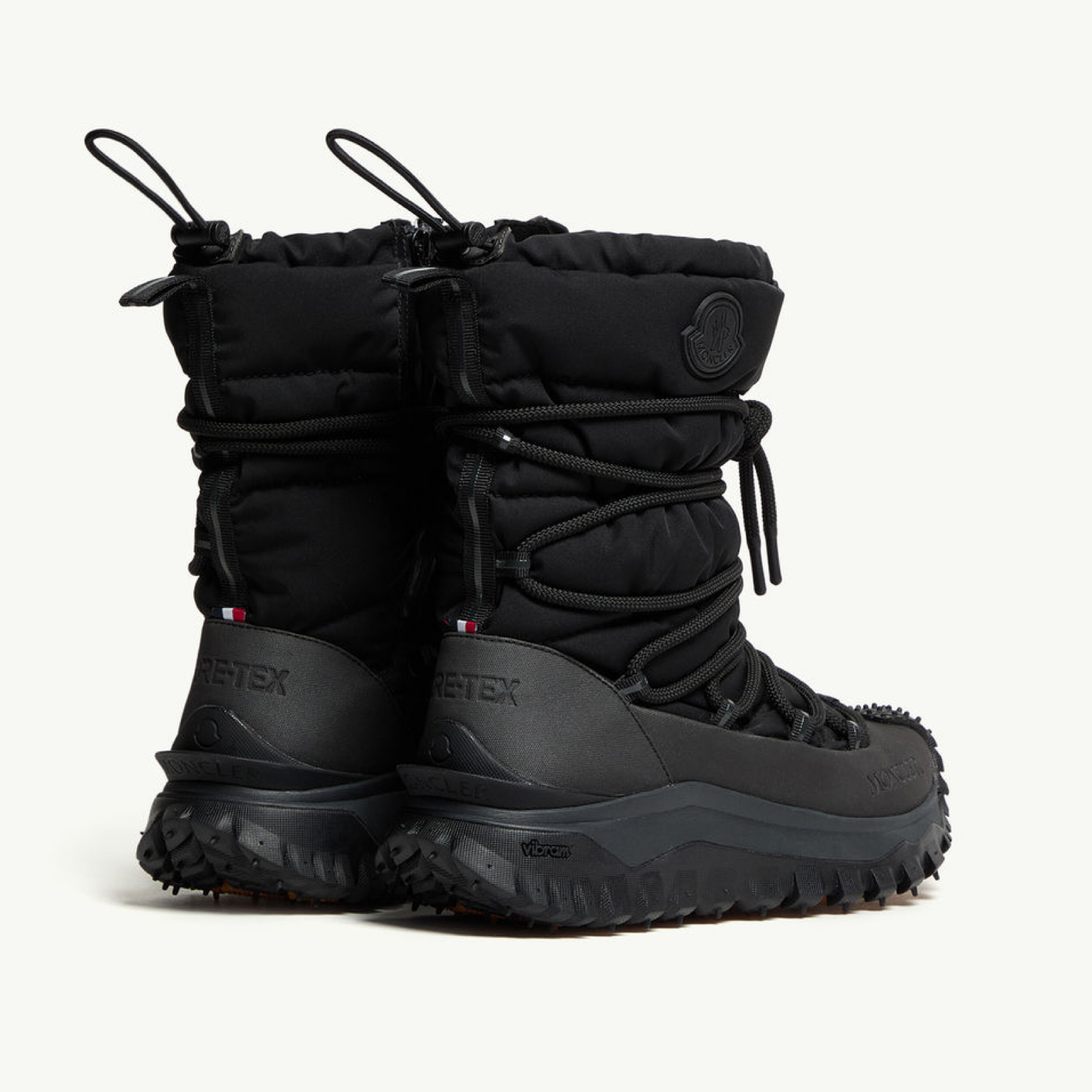 Moncler Trailgrip Après Women High Boots K209B4 H00030 M7235 Heel View