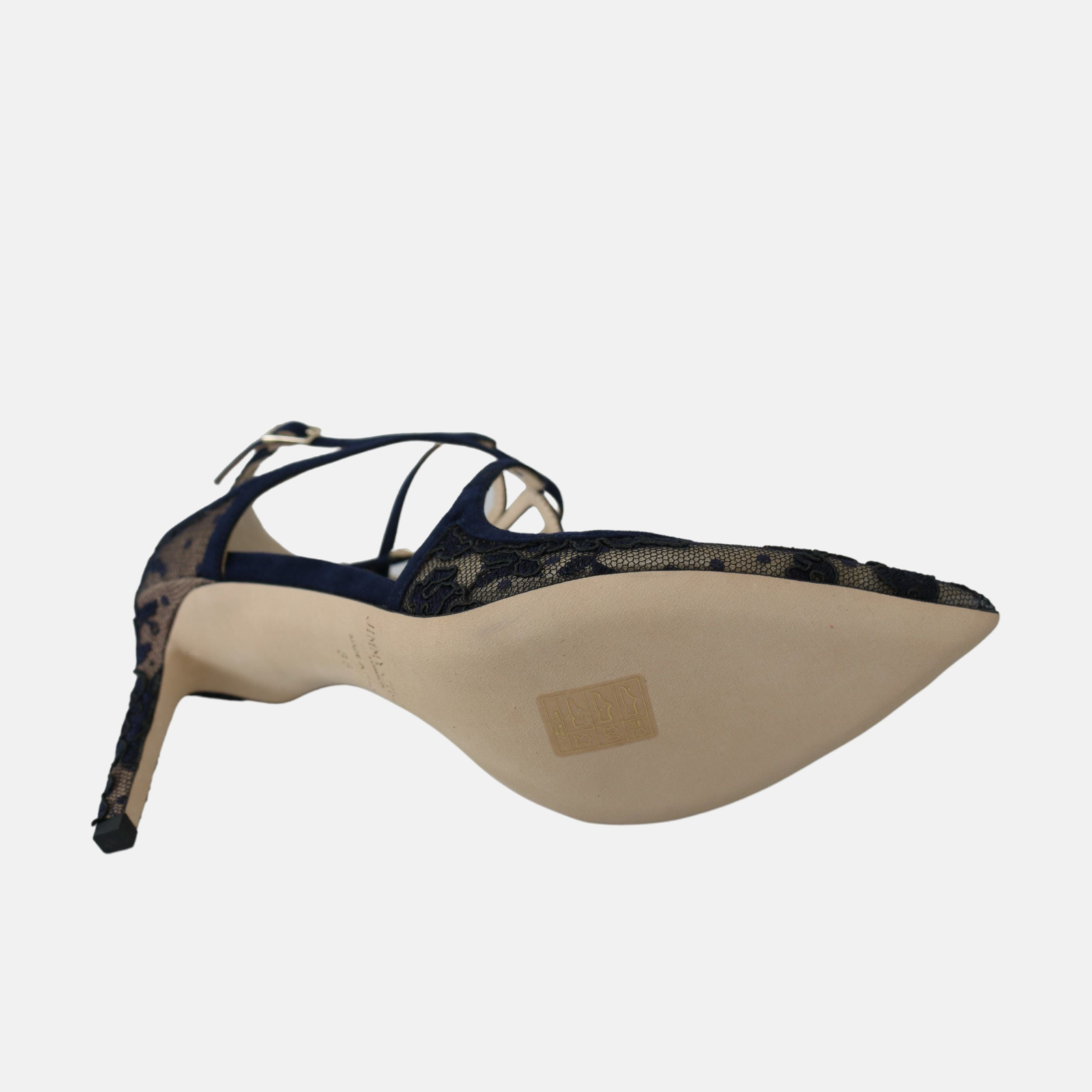 Токчета Jimmy Choo Navy Lancer Leather Pumps Elegance Unleashed